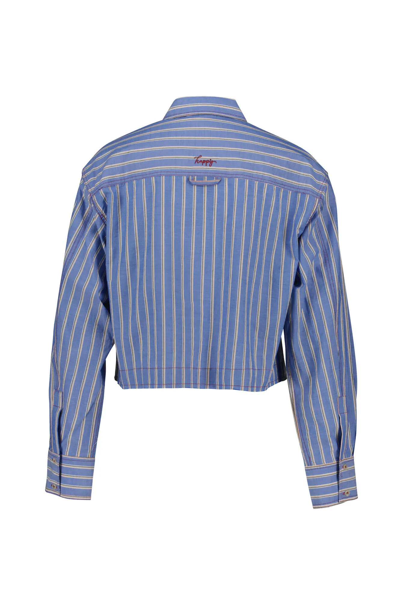 Bluse gestreift Cropped Fit - Image 2