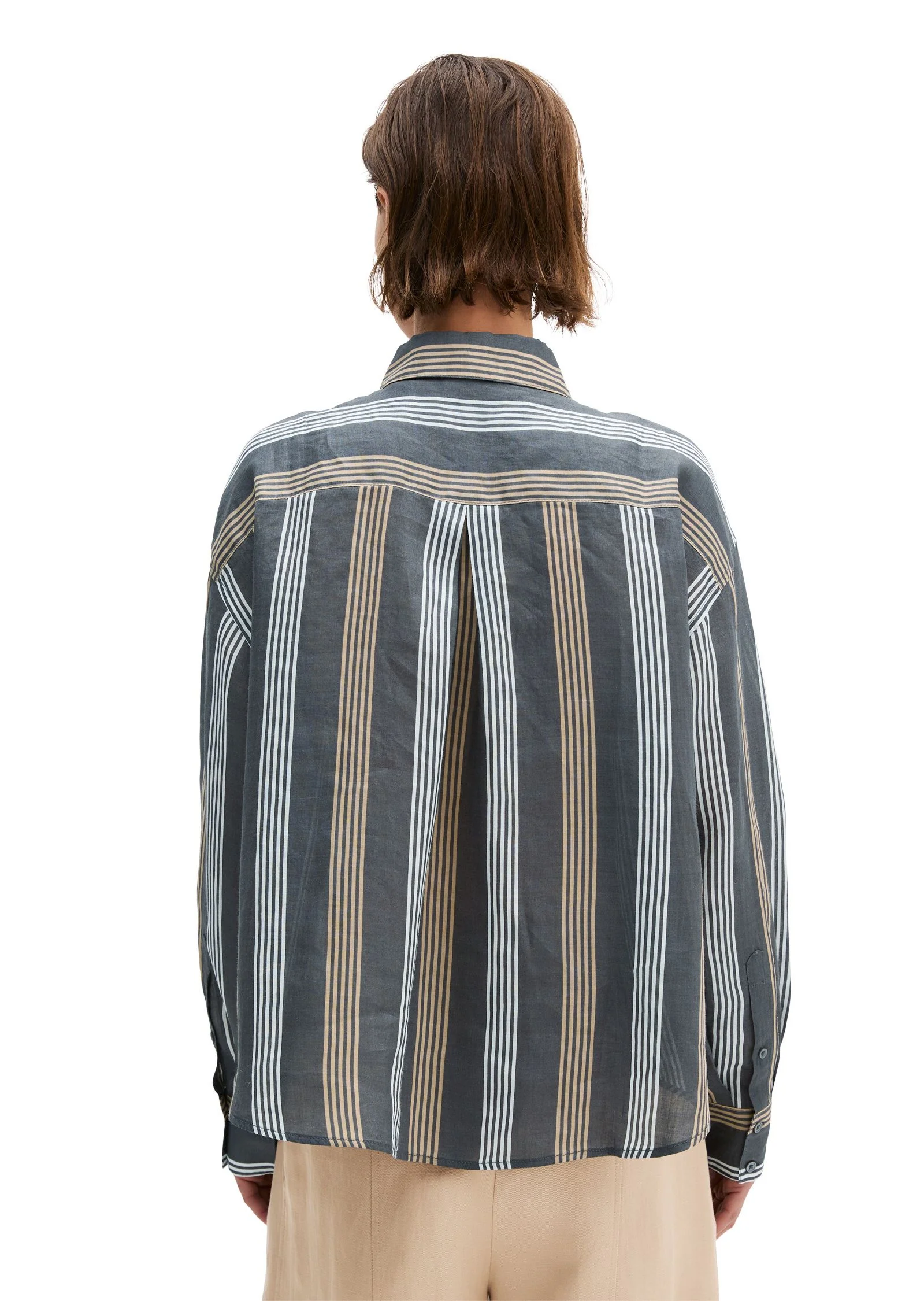 Bluse gestreift Regular Fit - Image 2