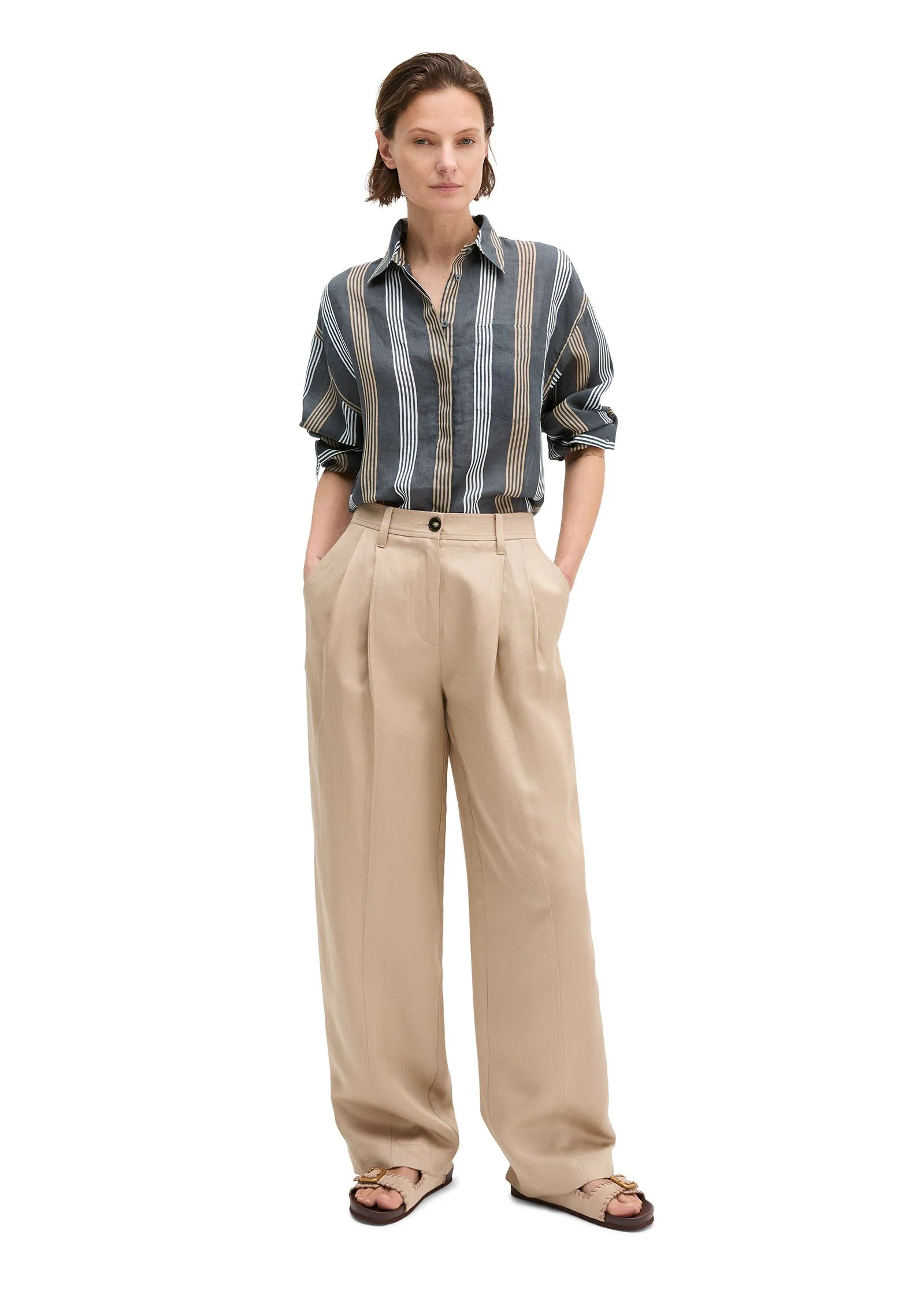 Bluse gestreift Regular Fit - Image 4