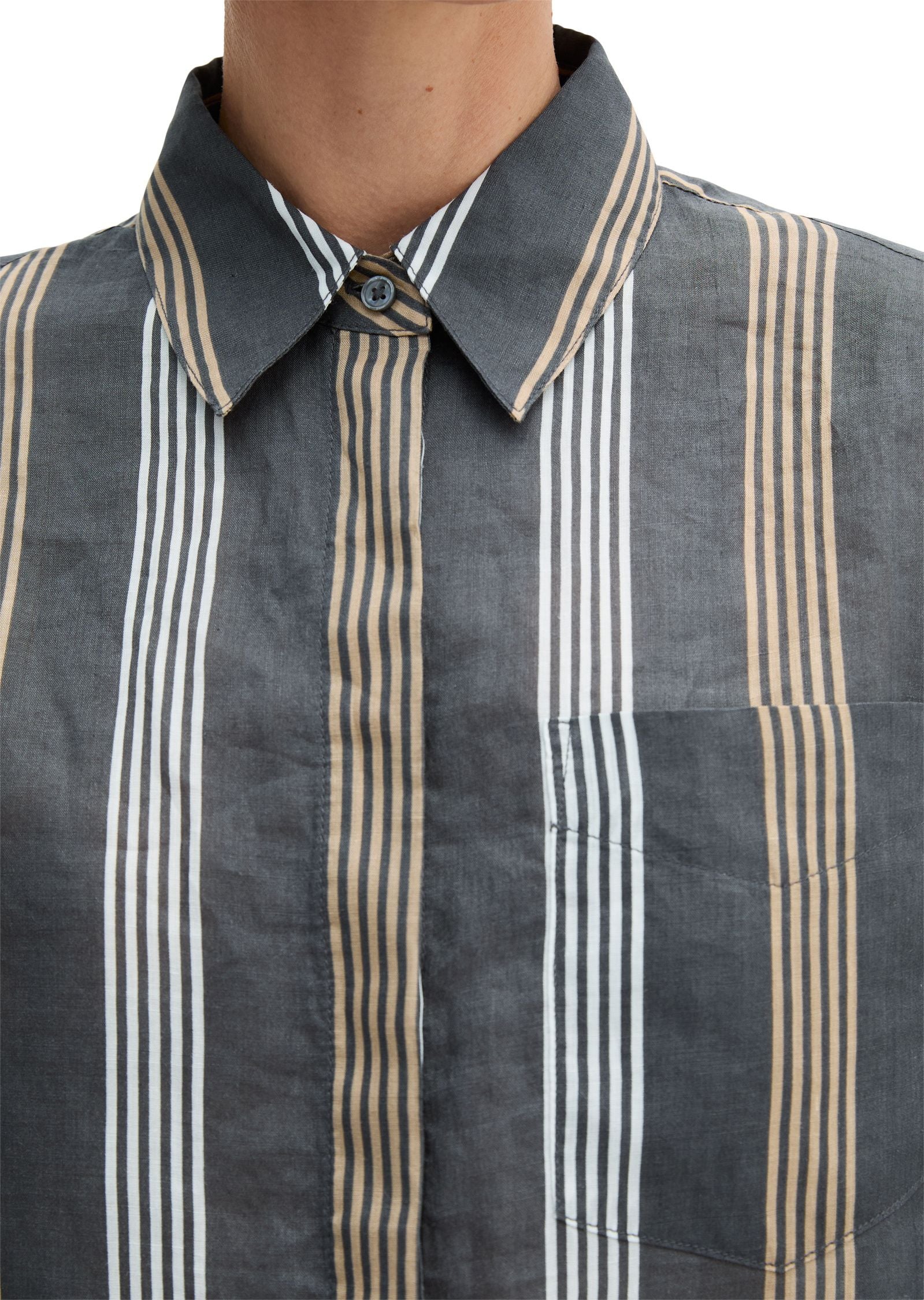 Bluse gestreift Regular Fit - Image 5