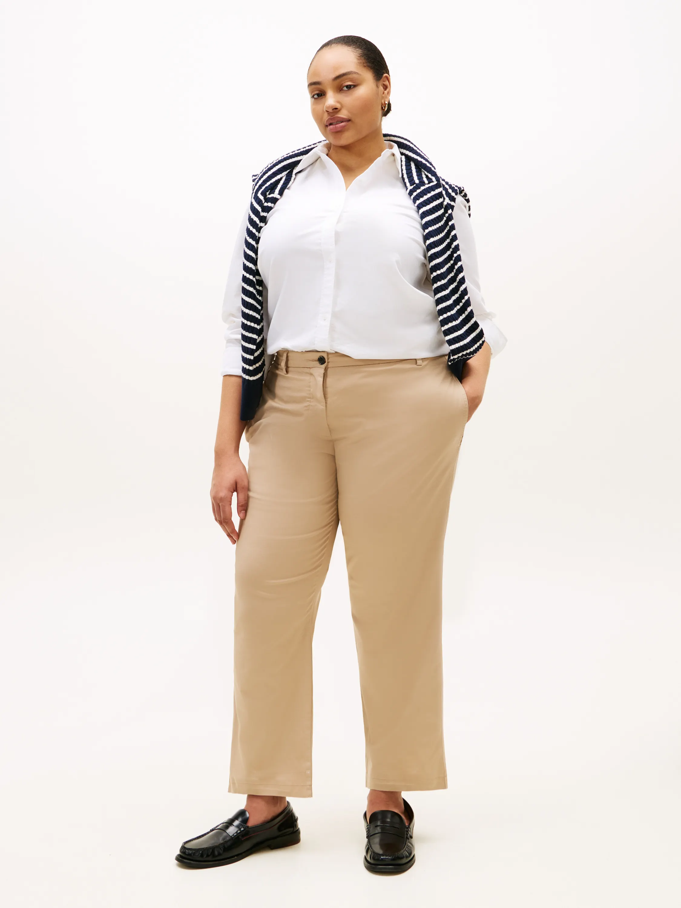 Bluse gestreift Relaxed Fit - Image 4