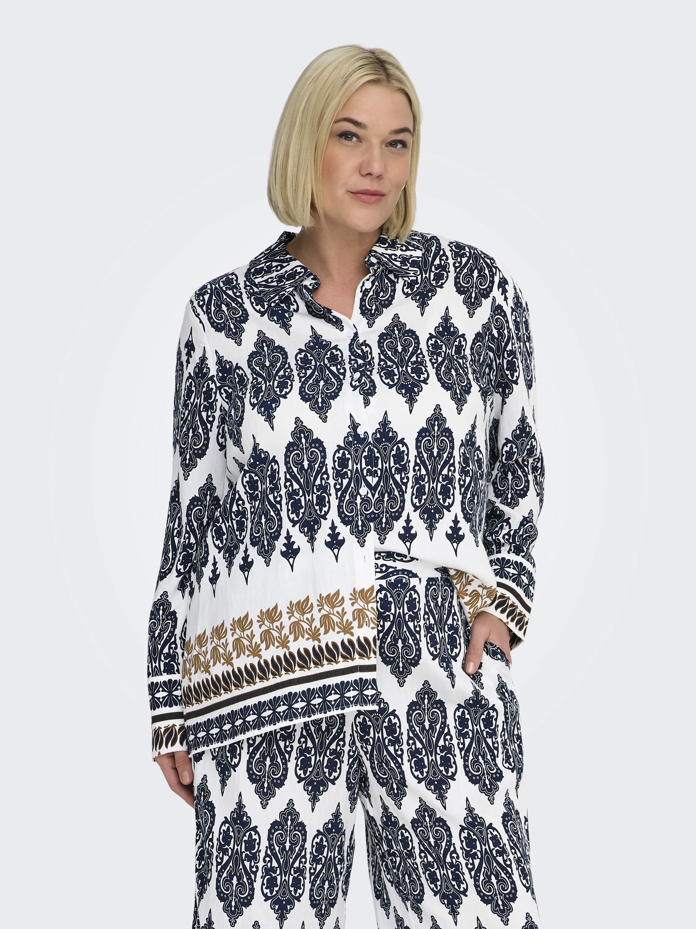 Bluse HAVANA gemustert