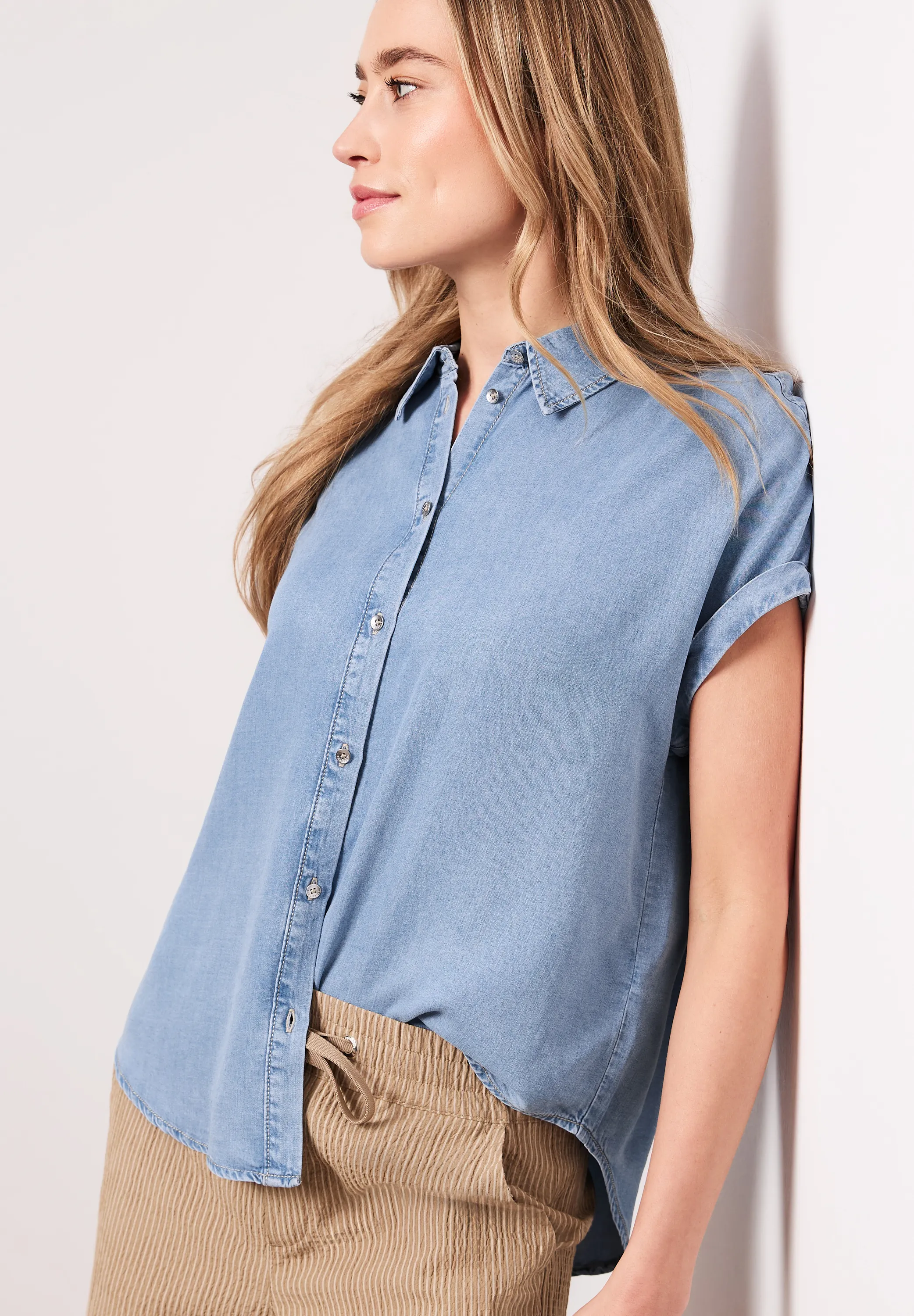 Bluse im Denim-Look - Image 3