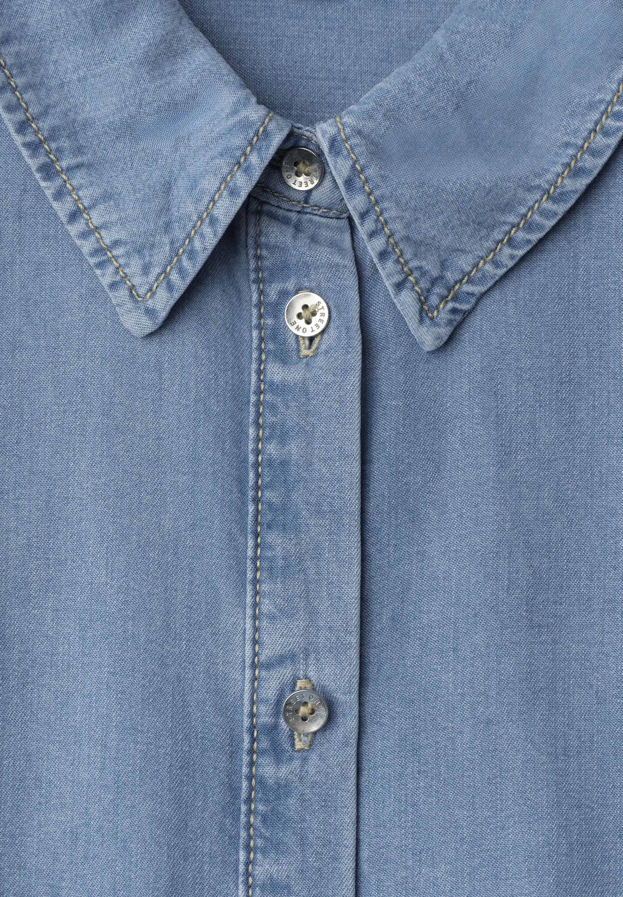 Bluse im Denim-Look - Image 6