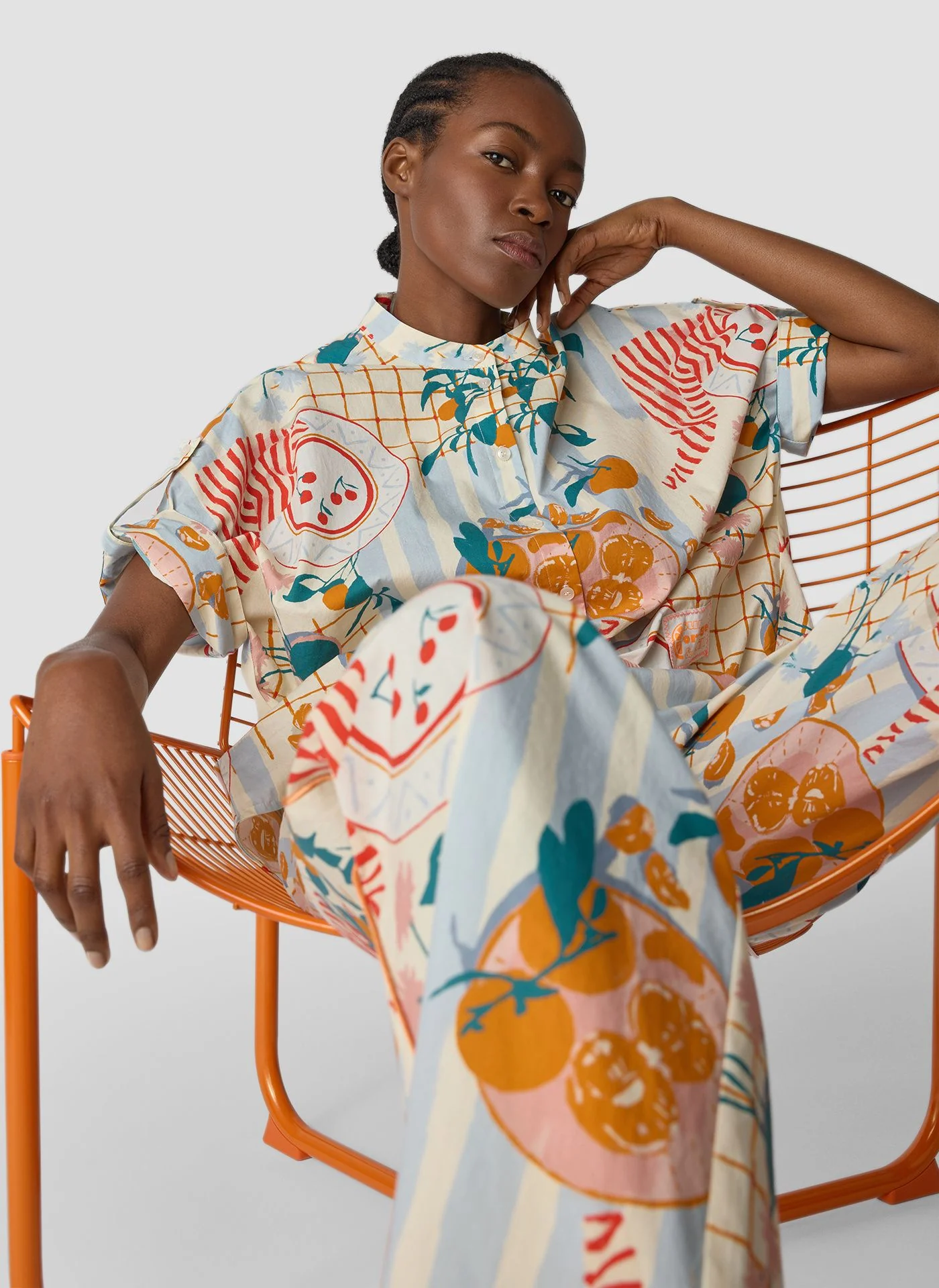 Bluse ORANGE JUICE aus Baumwolle - Image 4