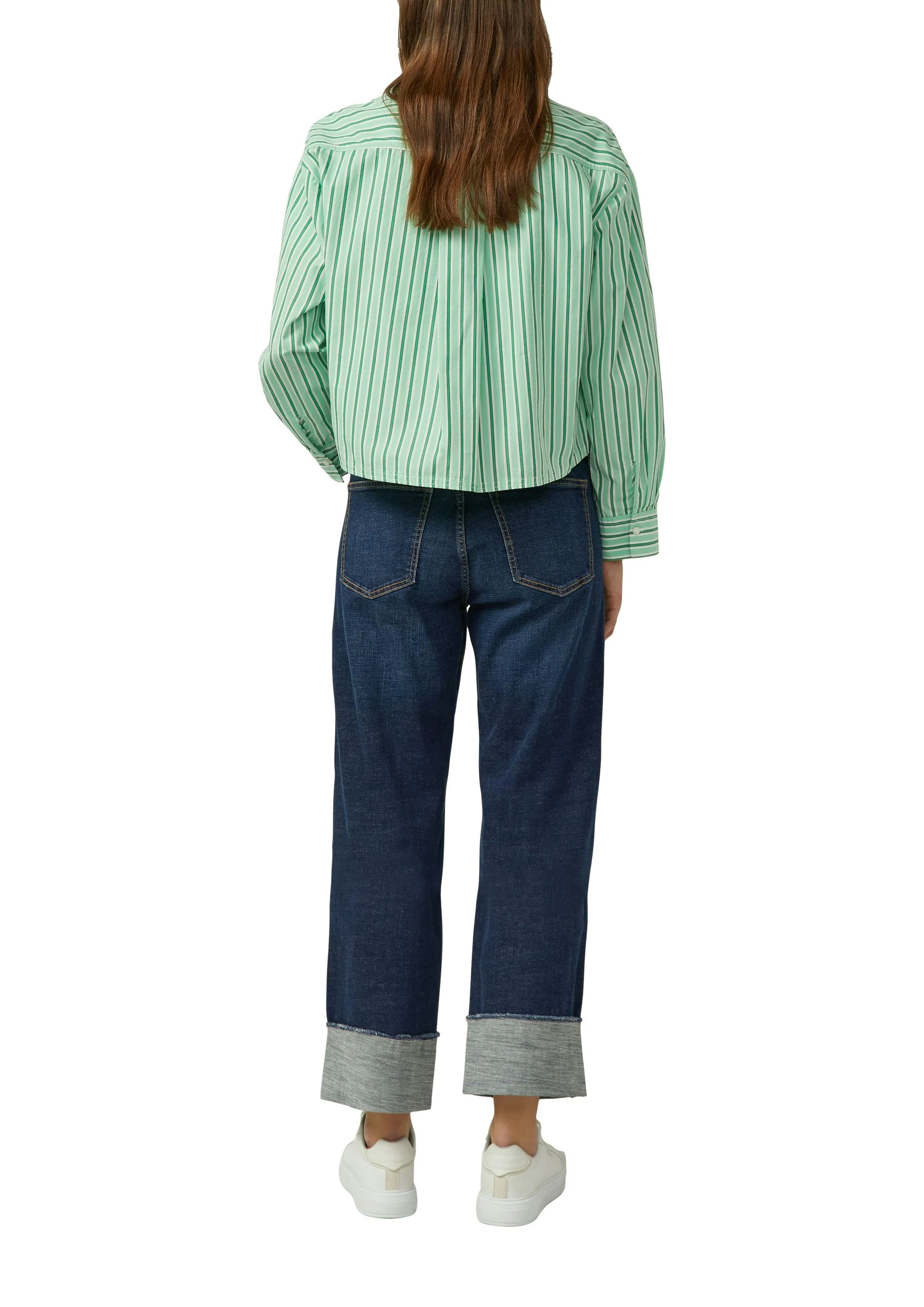 Bluse Relaxed Fit aus Baumwolle - Image 4