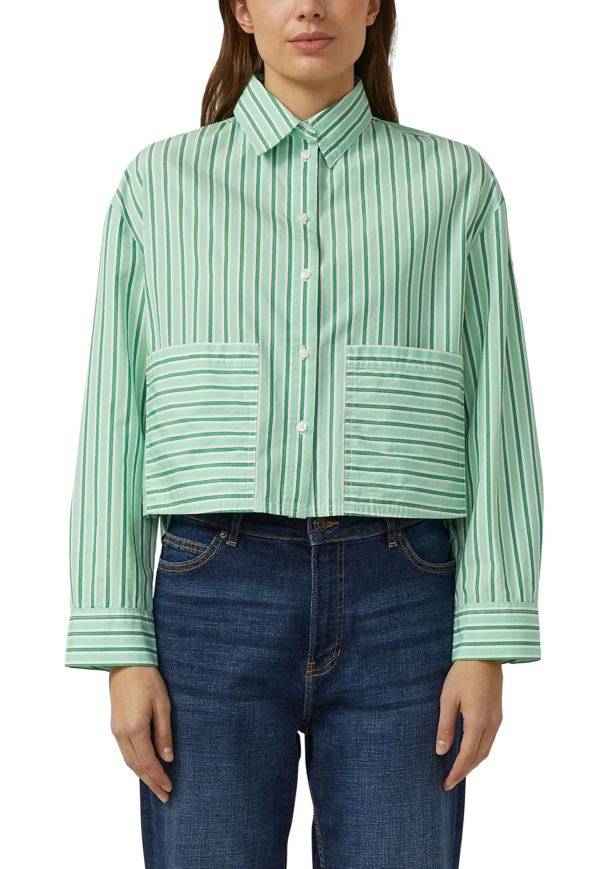 Bluse Relaxed Fit aus Baumwolle - Image 5