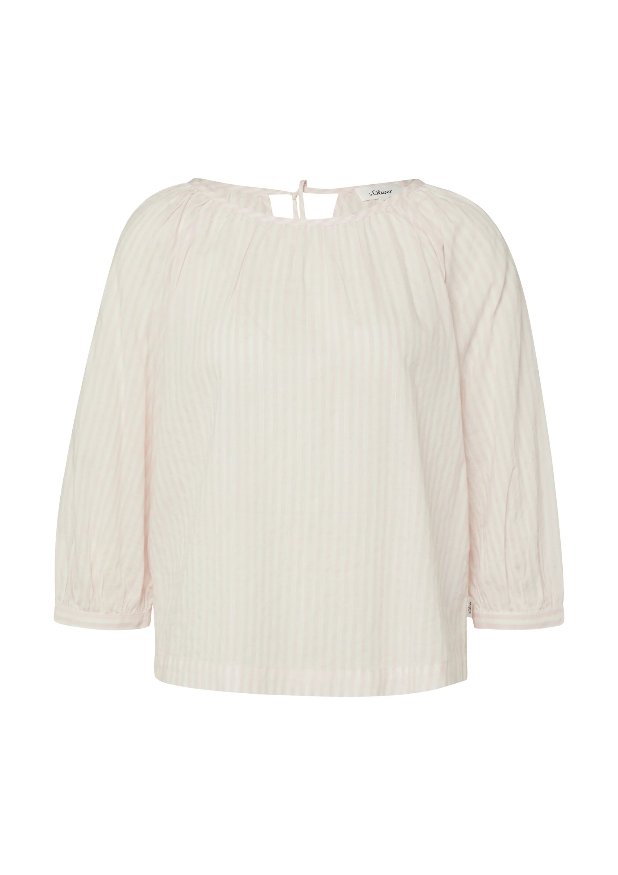 Bluse Relaxed Fit aus Baumwollmix