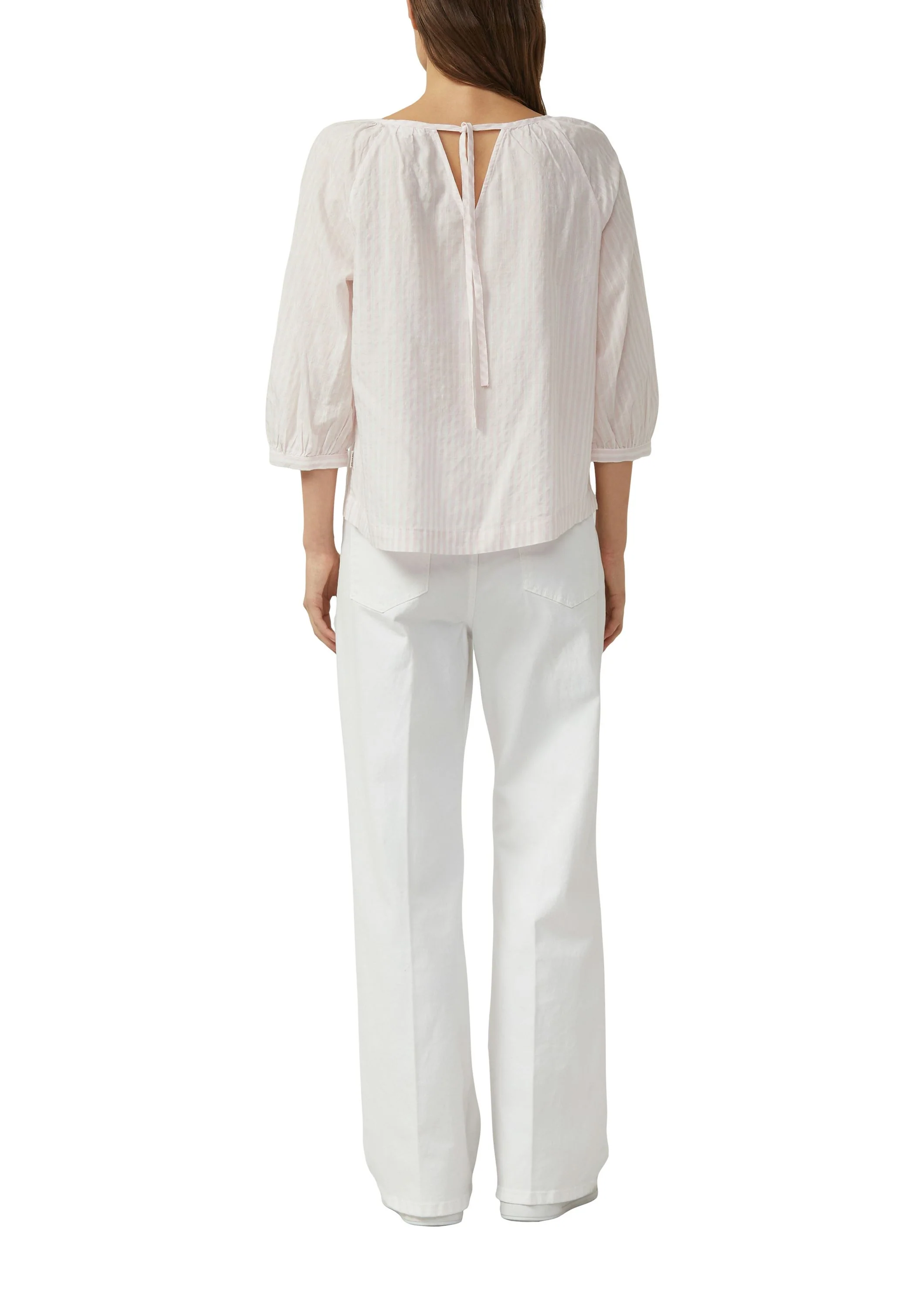 Bluse Relaxed Fit aus Baumwollmix - Image 3