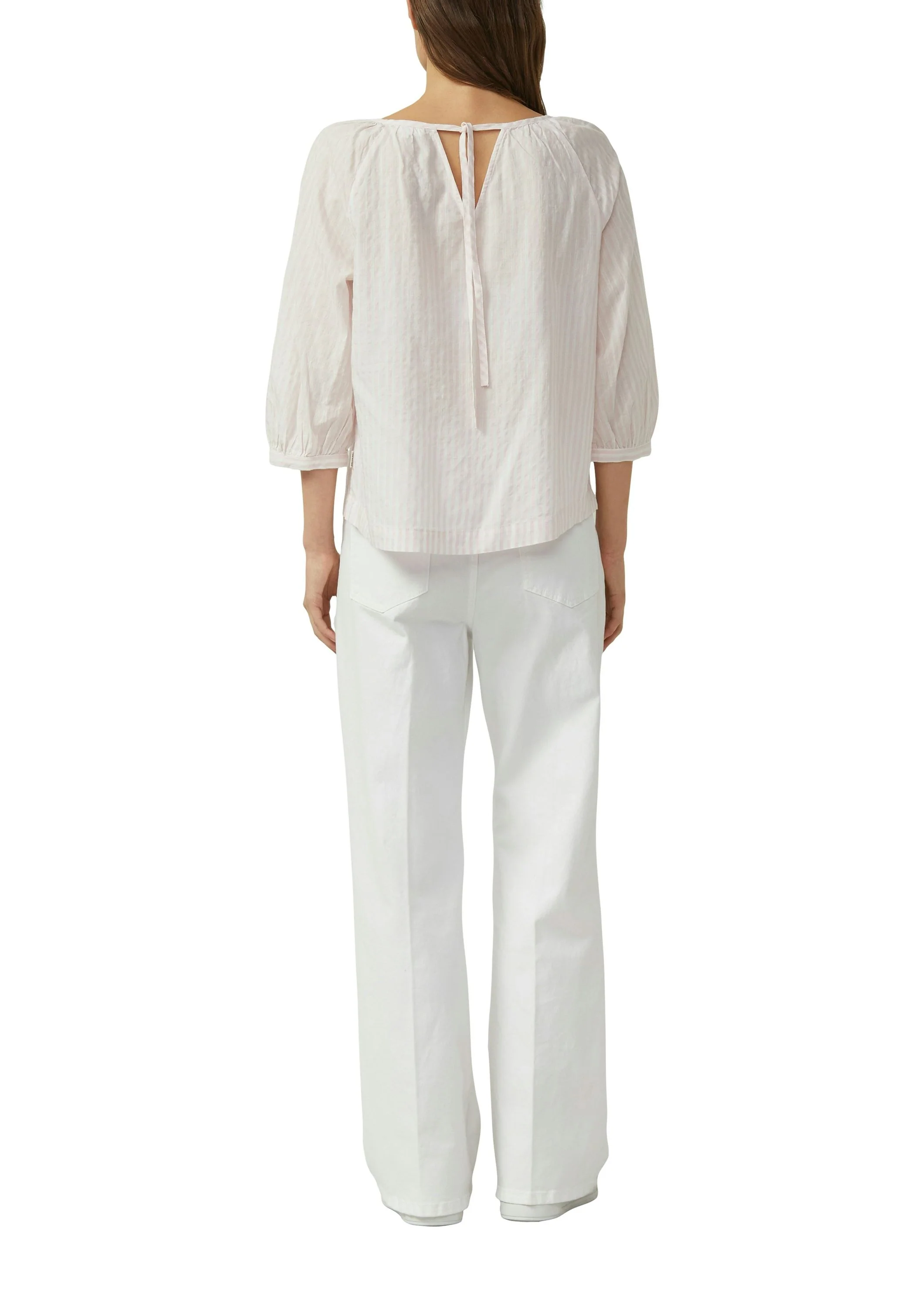 Bluse Relaxed Fit aus Baumwollmix - Image 4