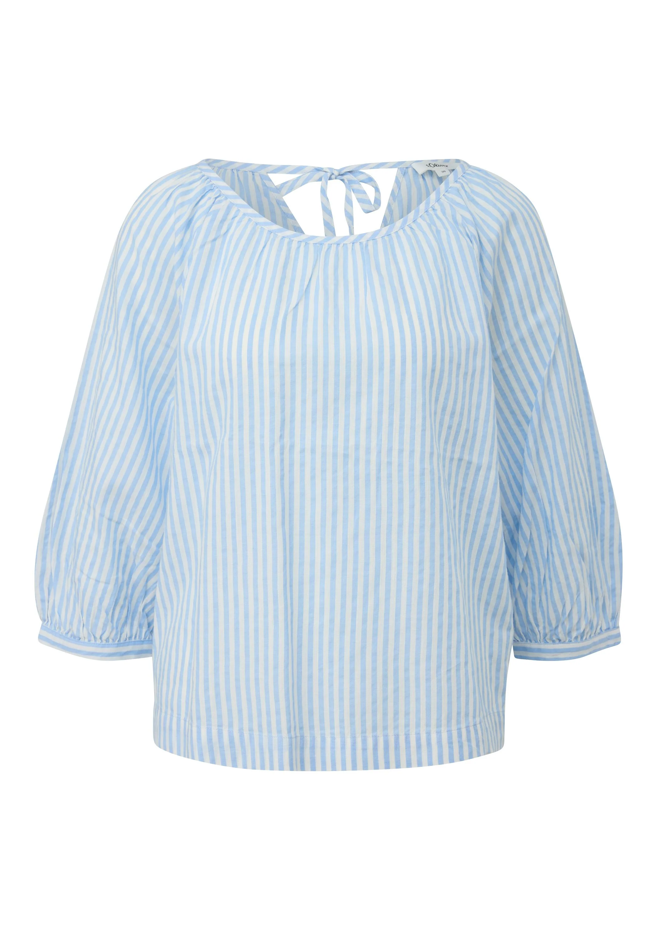 Bluse Relaxed Fit aus Baumwollmix
