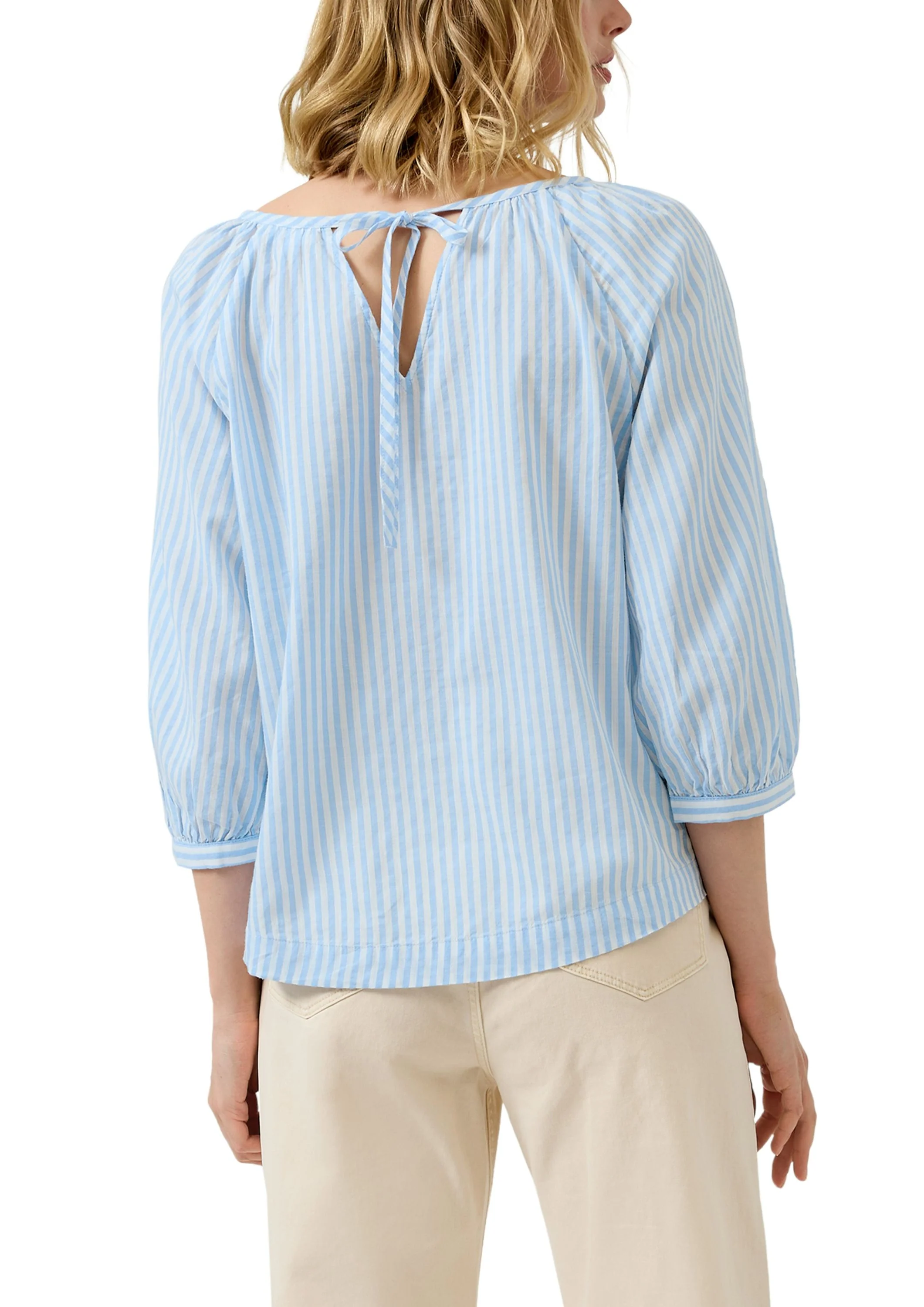 Bluse Relaxed Fit aus Baumwollmix - Image 3