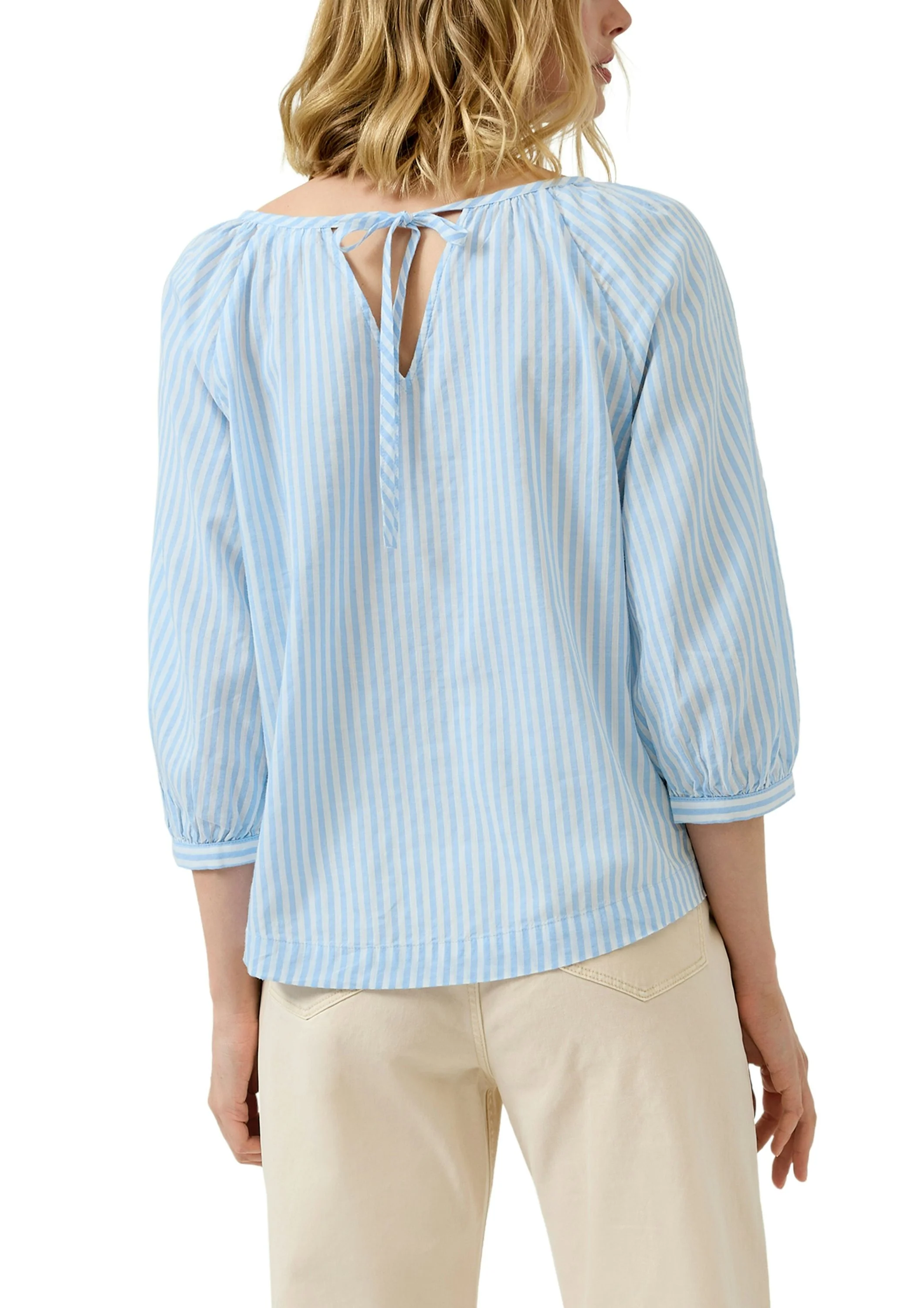 Bluse Relaxed Fit aus Baumwollmix - Image 4