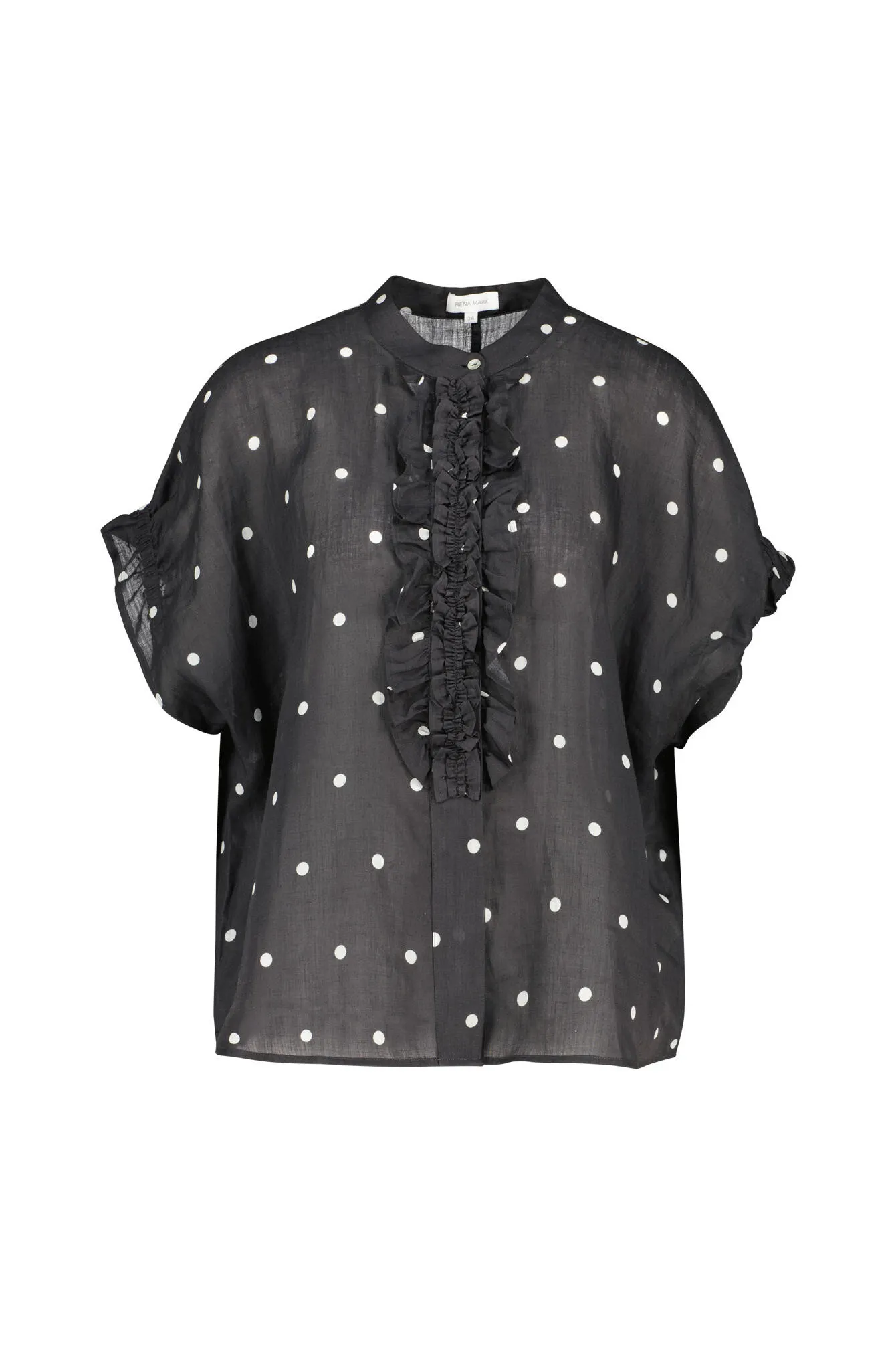 Bluse Relaxed Fit aus Ramie