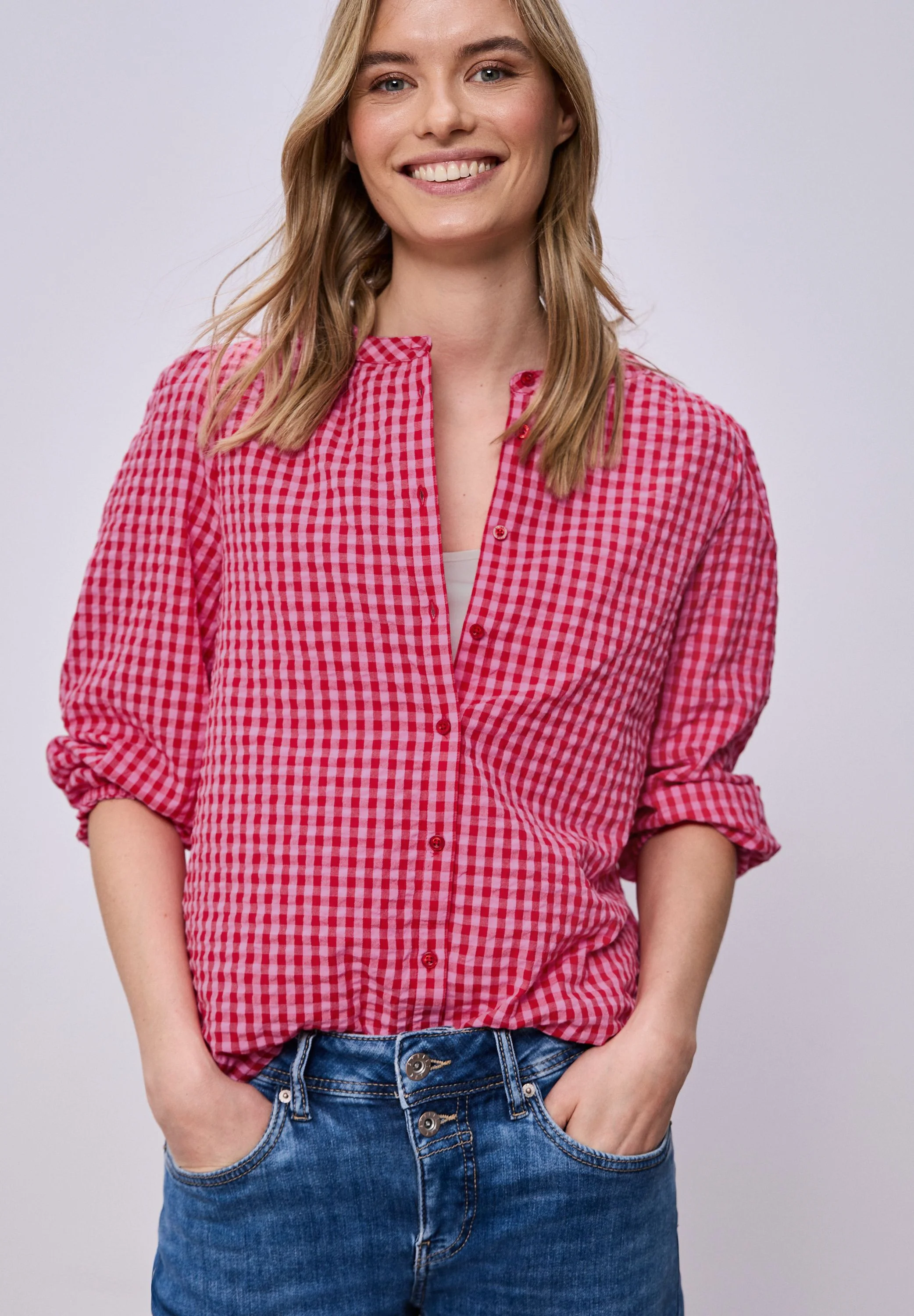 Bluse VICHY aus Baumwolle - Image 4
