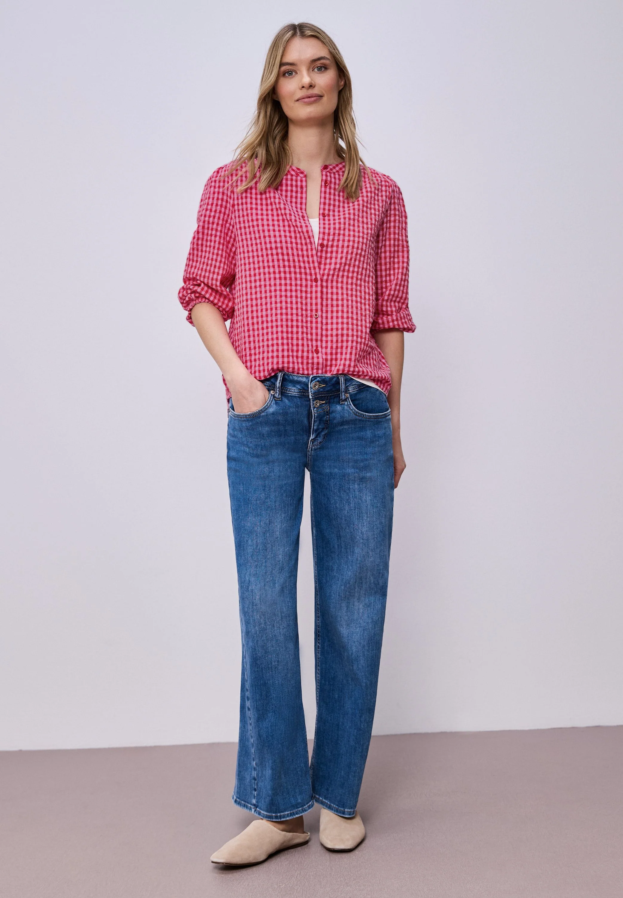 Bluse VICHY aus Baumwolle - Image 5
