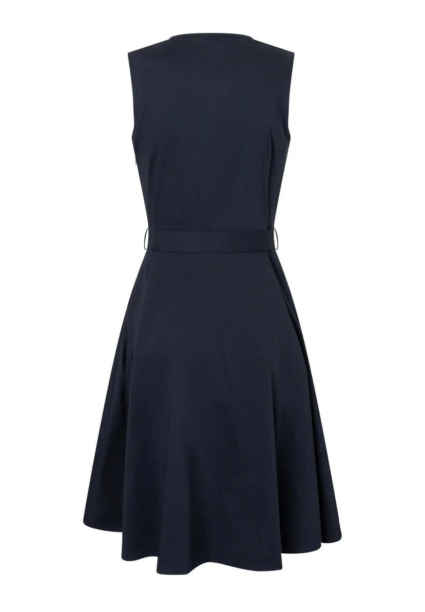 Blusenkleid Midi mit Wickeloptik - Image 2