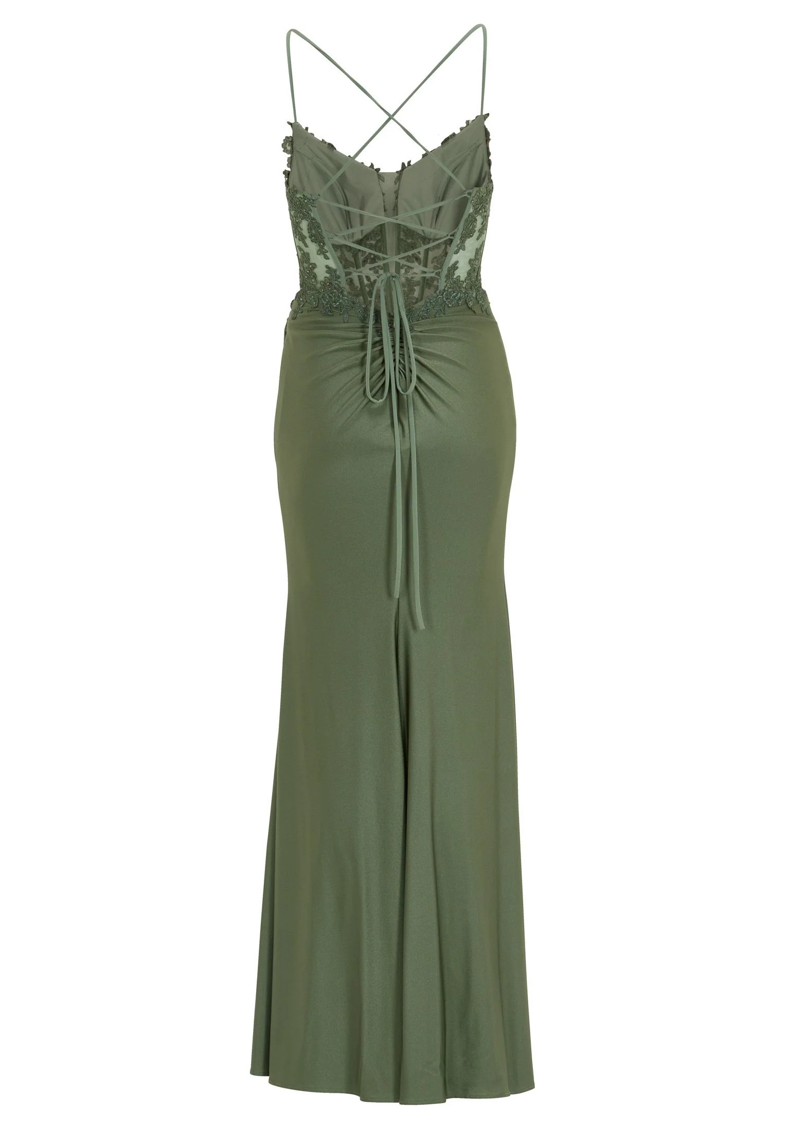Bodycon-Kleid Maxi mit Spitzenstickerei - Image 2