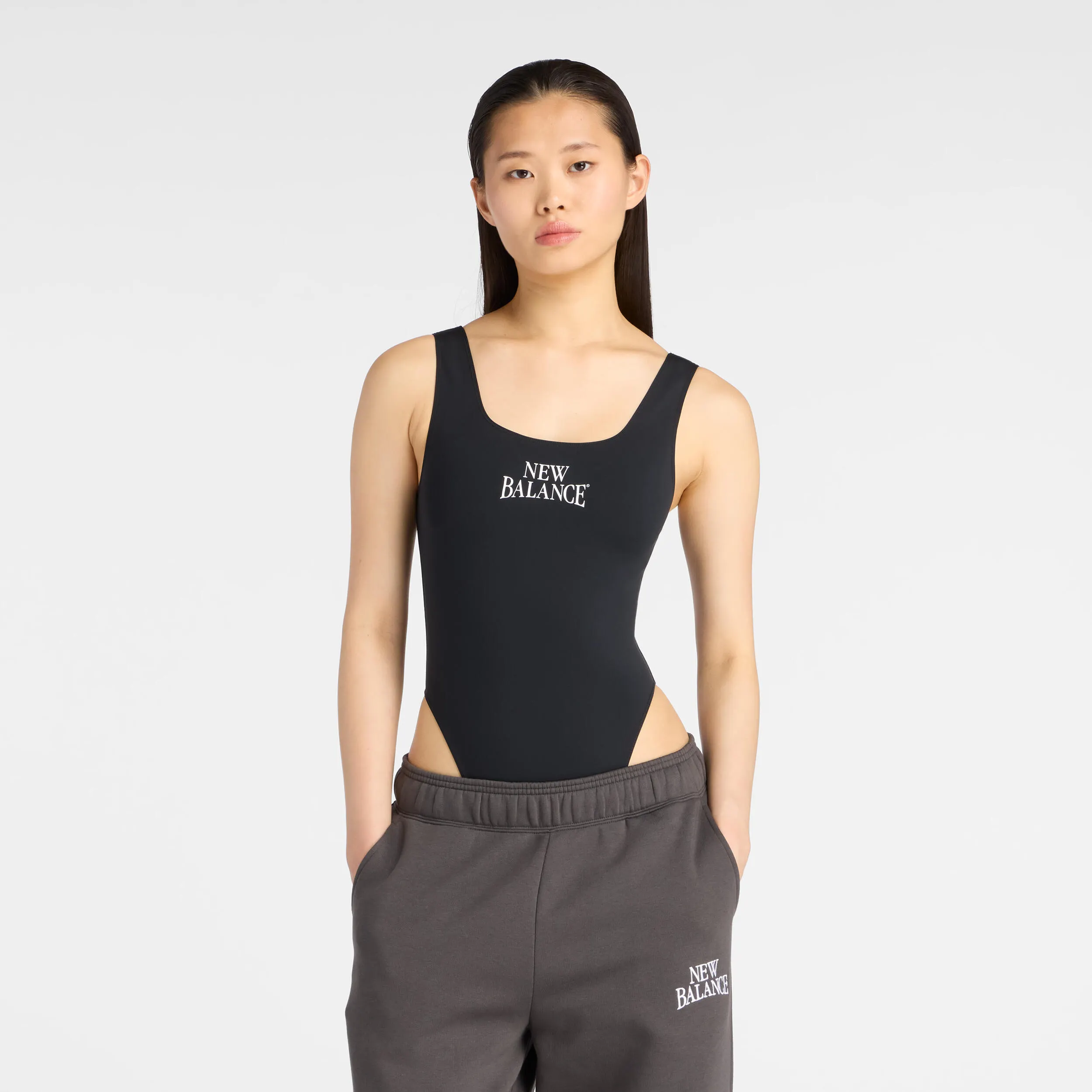 Bodysuit Fitted mit Rundhalsausschnit - Image 4