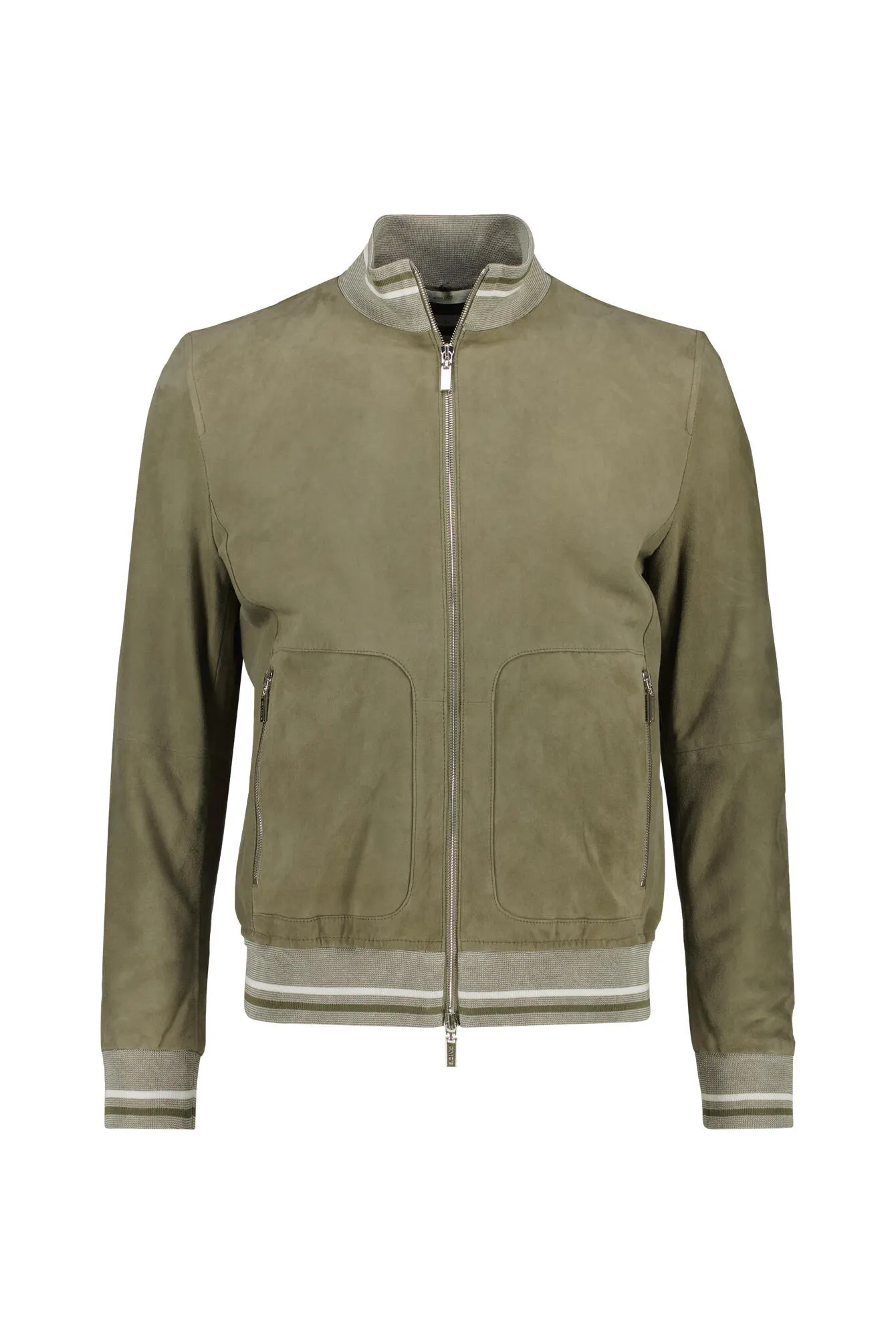 Bomberjacke aus Leder