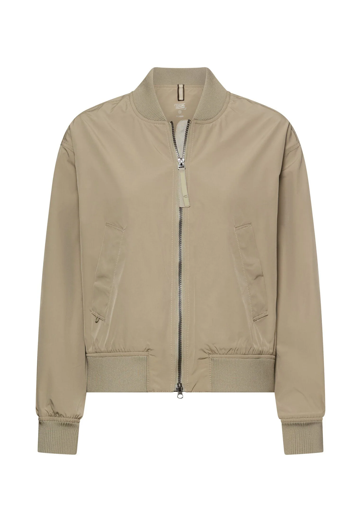 Bomberjacke mit Bündchenkragen