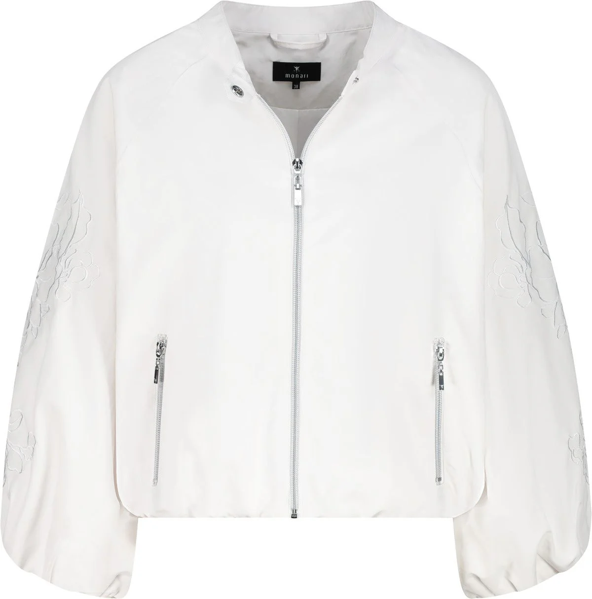 Bomberjacke mit Stickerei