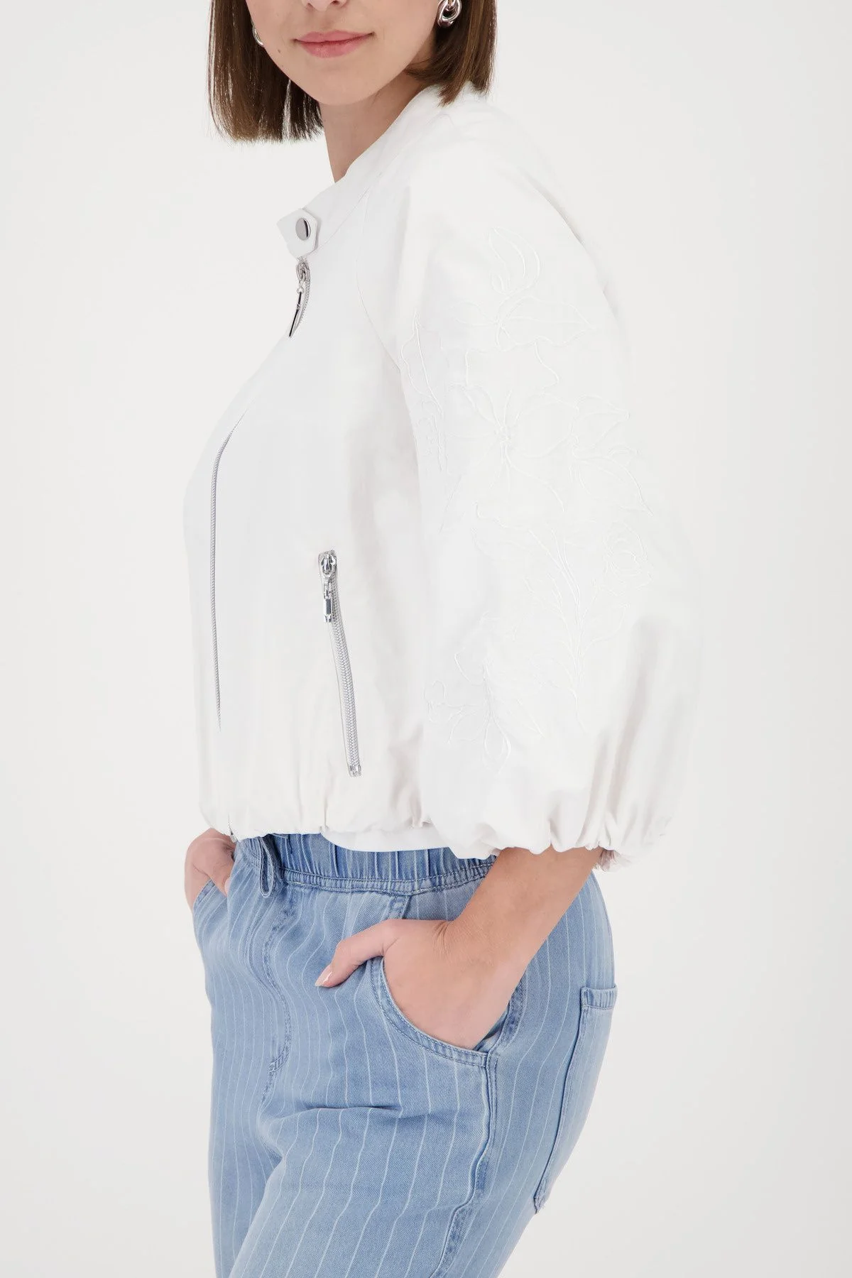 Bomberjacke mit Stickerei - Image 3