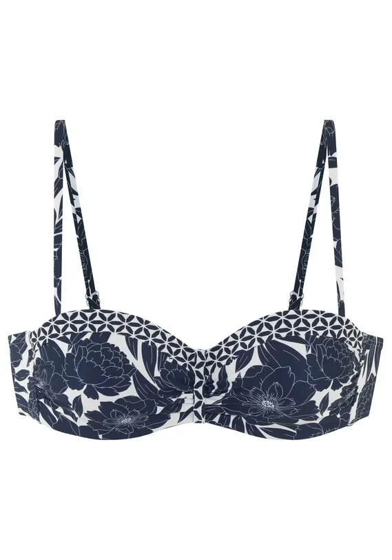 Bügel-Bandeau-Bikini-Top BLOSSOM
