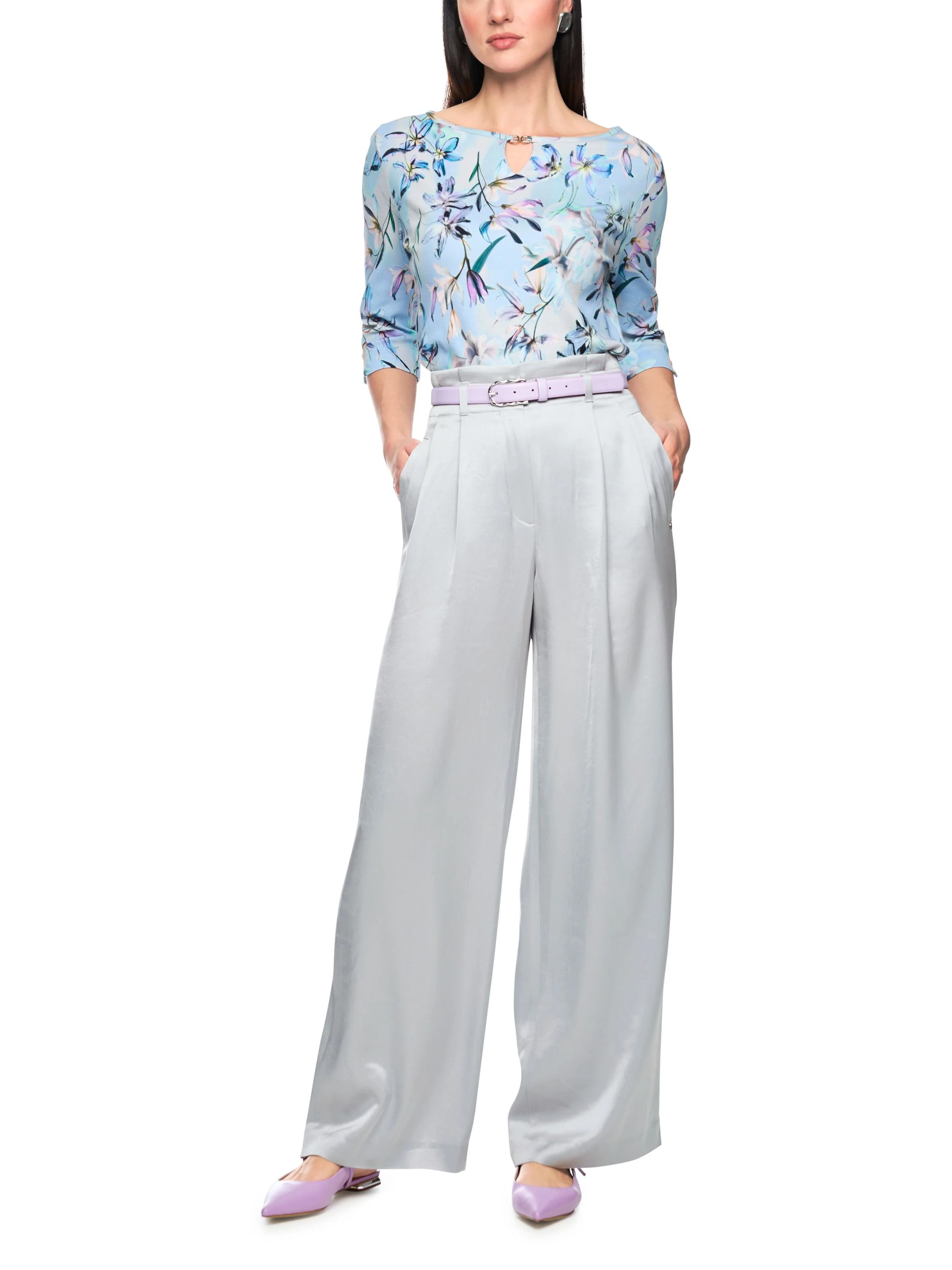 Bundfaltenhose WICHTIA Wide Leg - Image 4