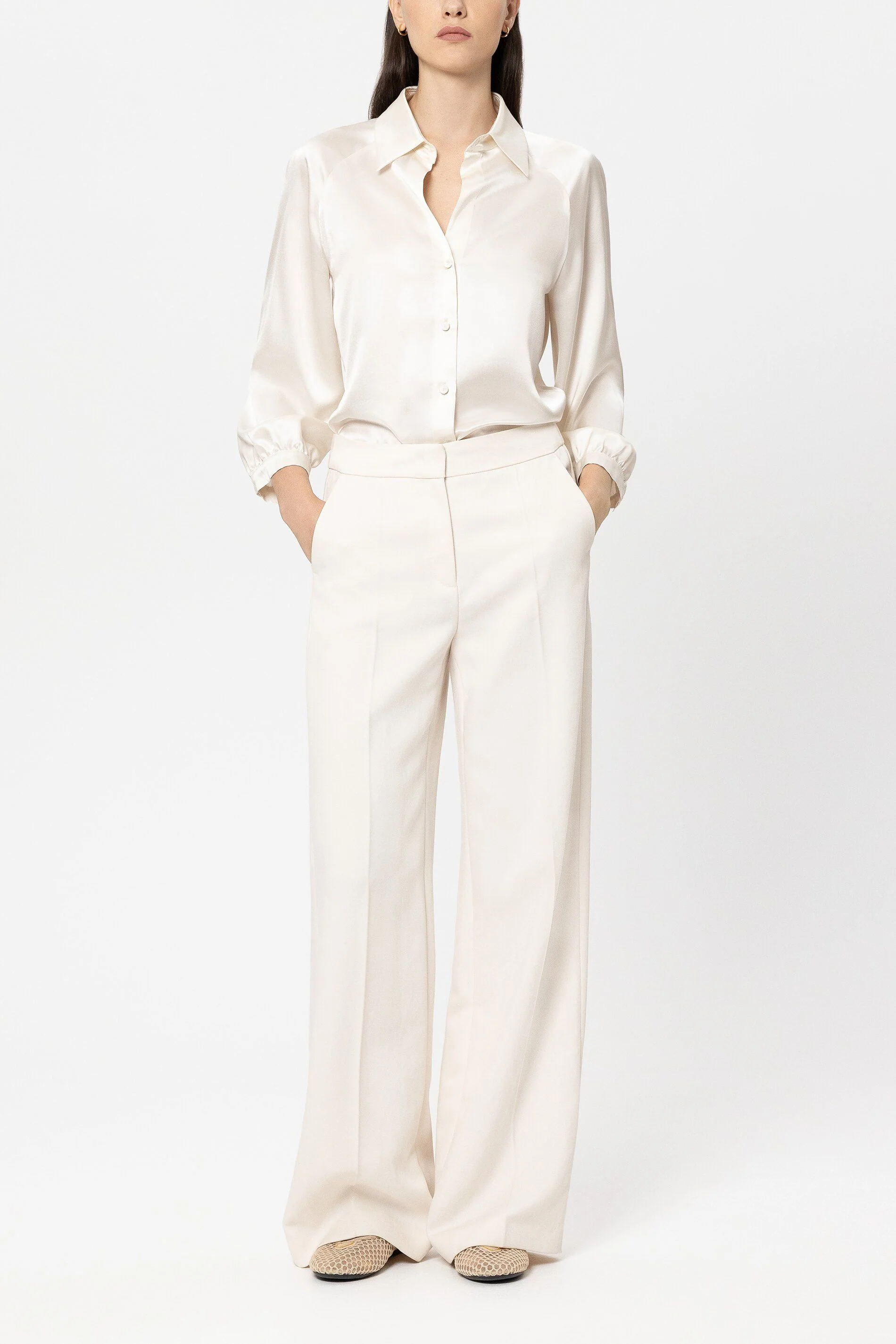Bundfaltenhose Wide Leg - Image 3