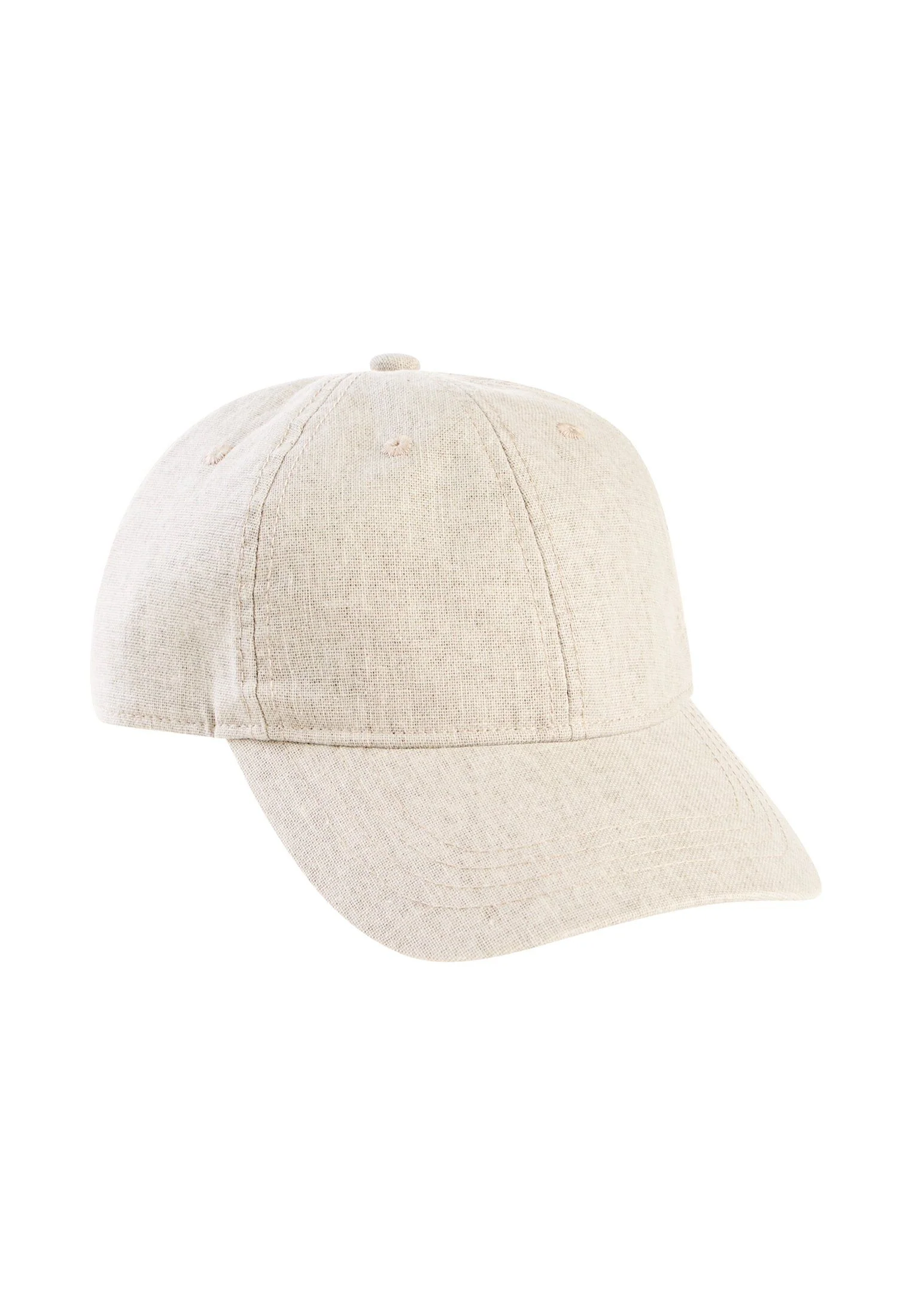 Cap aus Leinenmix