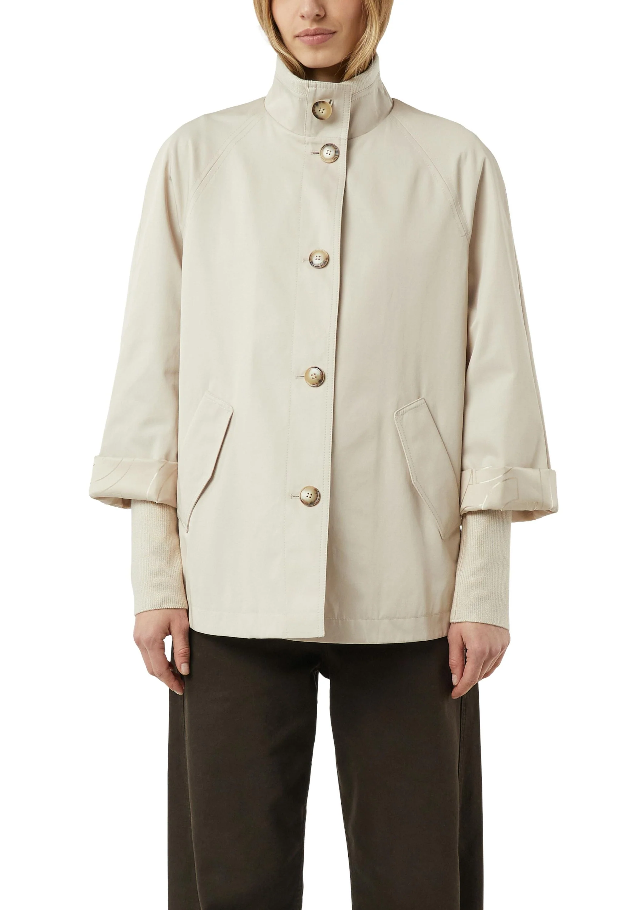 Cape-Jacke mit Stehkragen - Image 3
