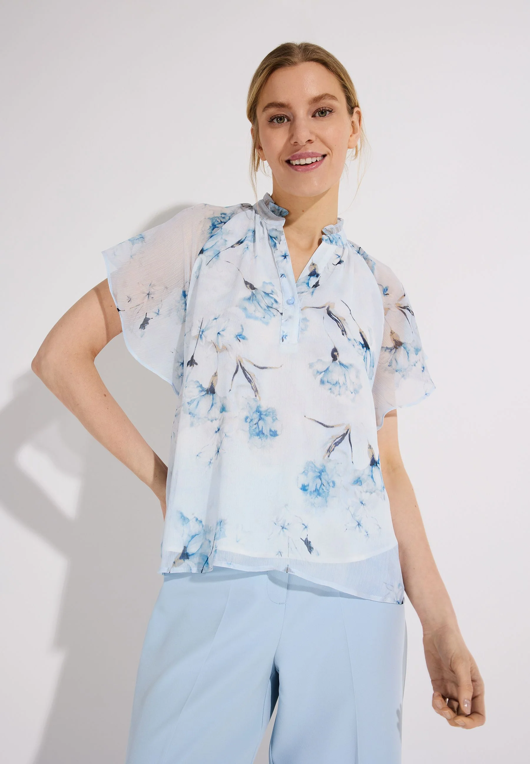 Chiffonbluse floral - Image 3
