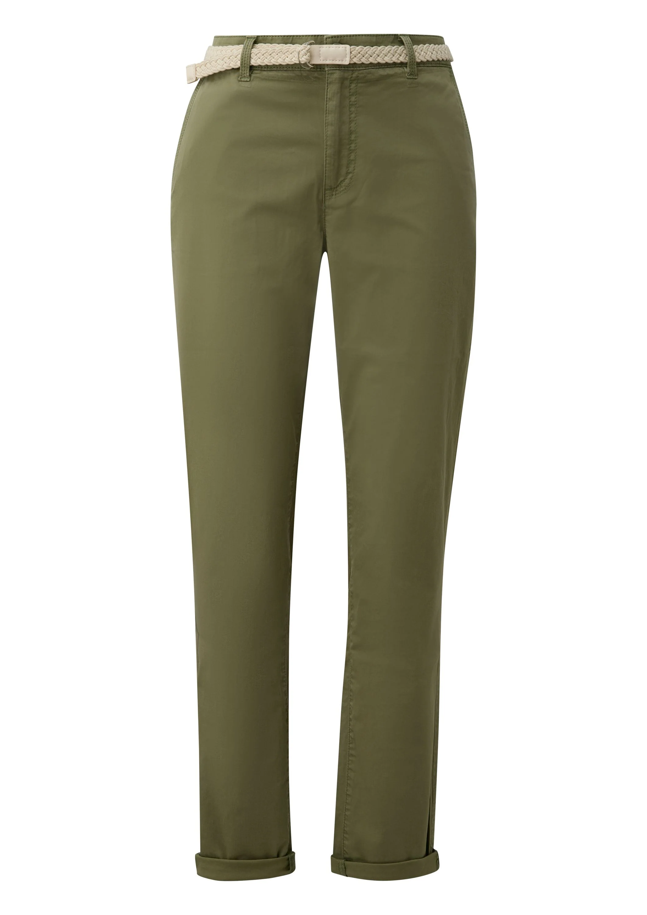 Chino Regular Fit aus Baumwollmix