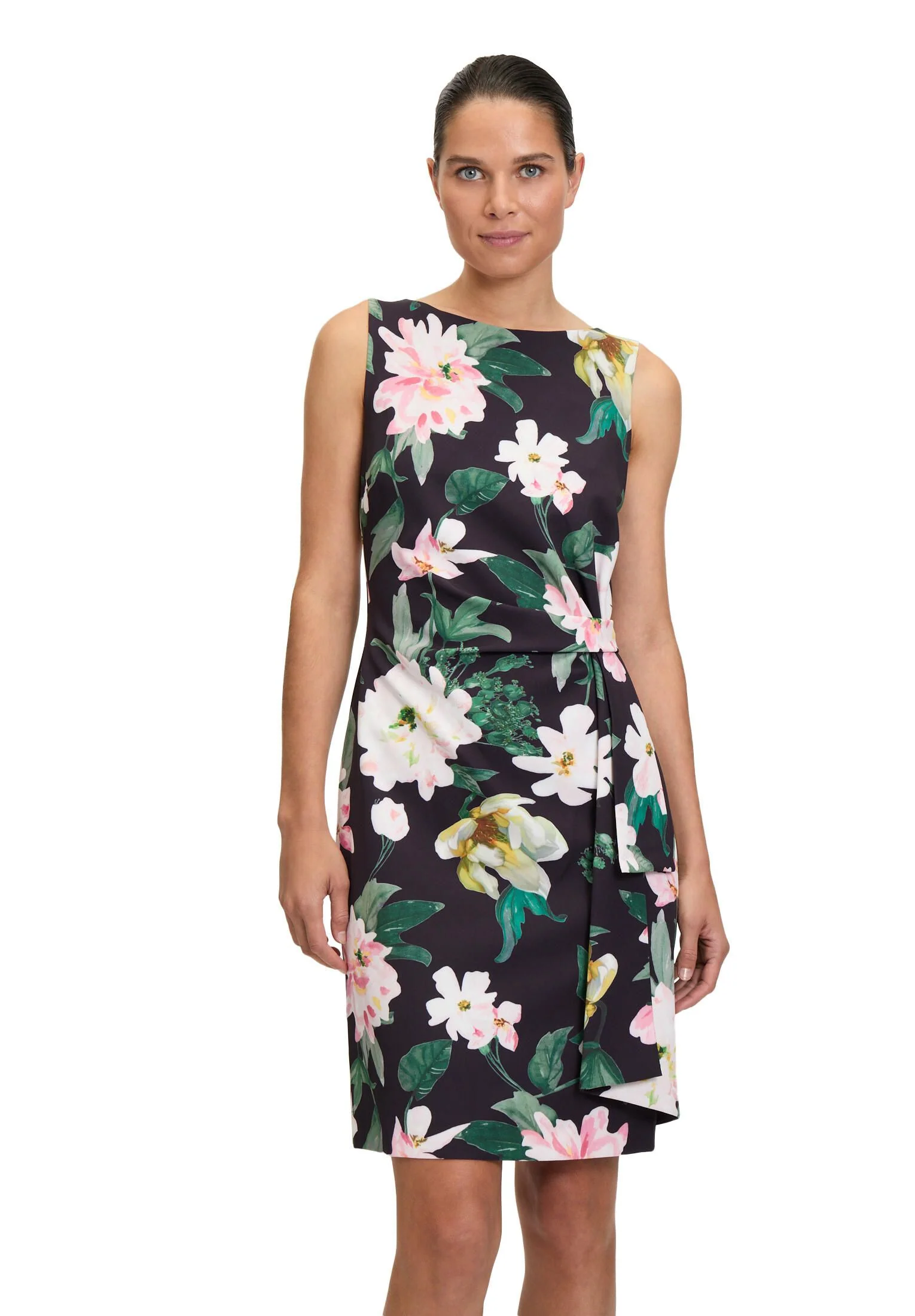 Cocktailkleid floral Midi - Image 3