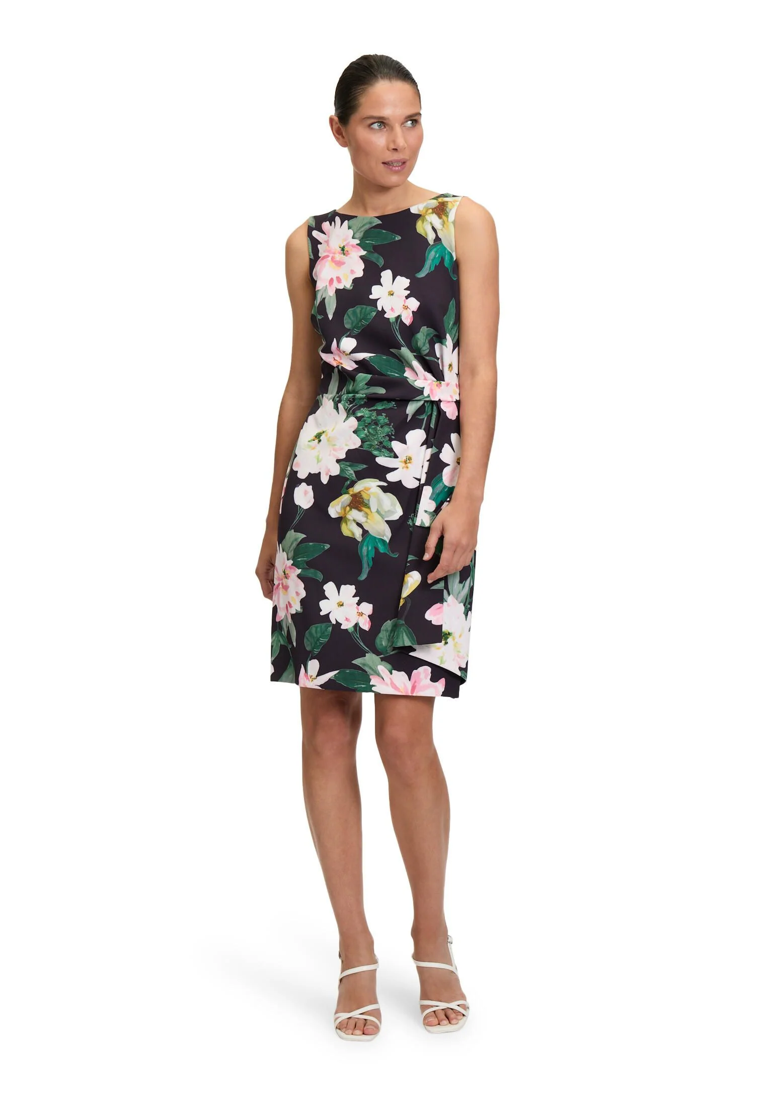 Cocktailkleid floral Midi - Image 4