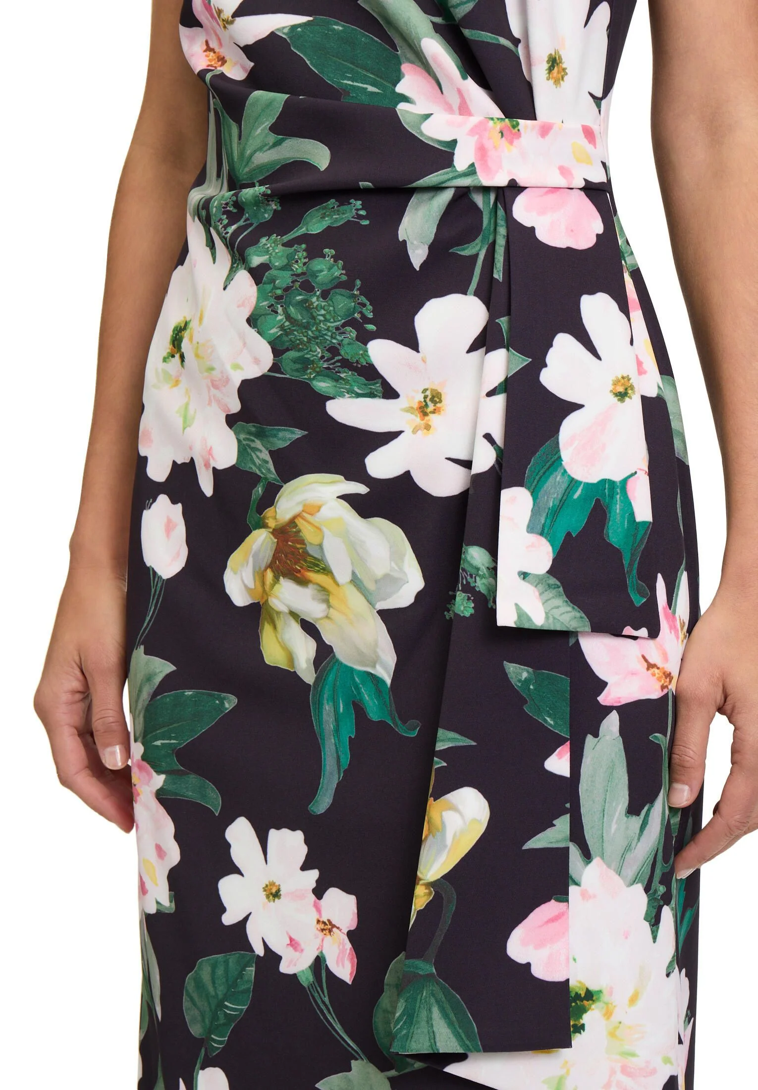 Cocktailkleid floral Midi - Image 6