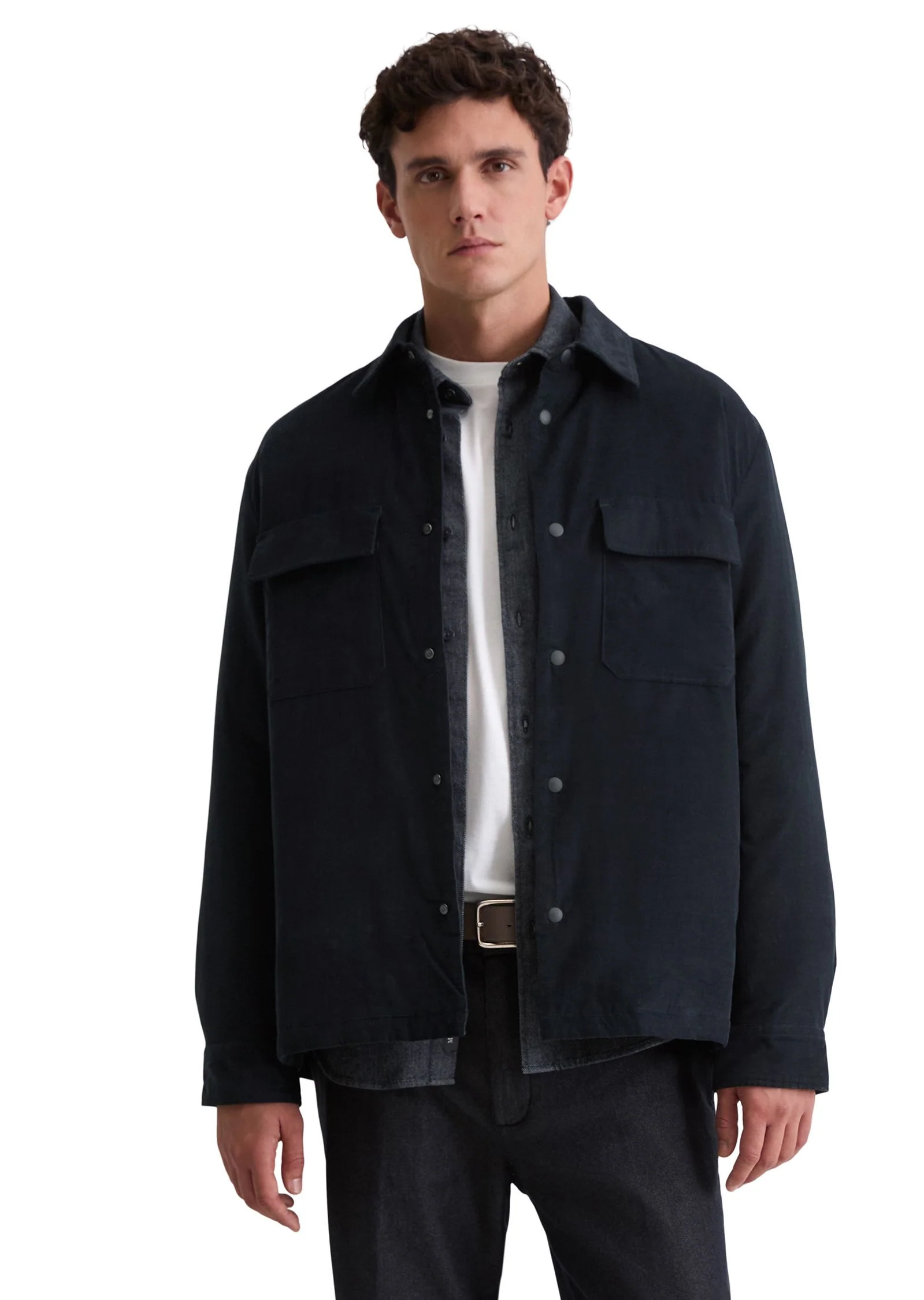 Cord-Overshirt aus Baumwolle - Image 3