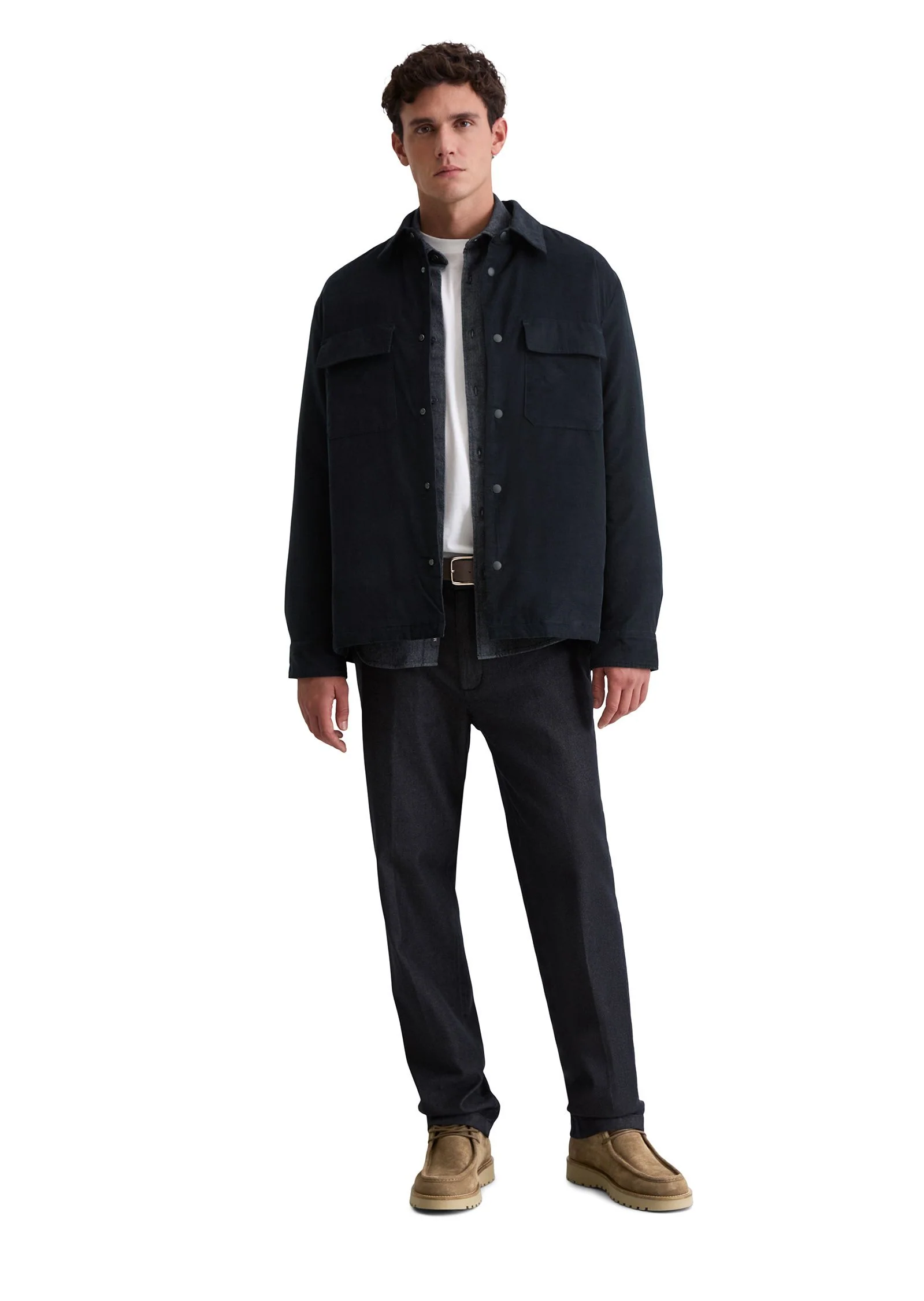 Cord-Overshirt aus Baumwolle - Image 4