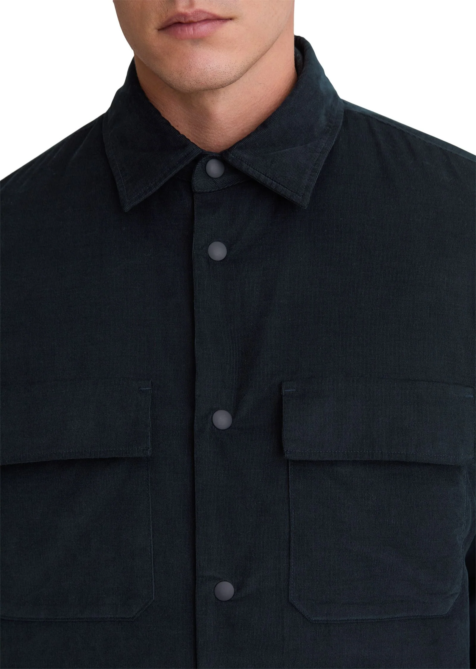 Cord-Overshirt aus Baumwolle - Image 5