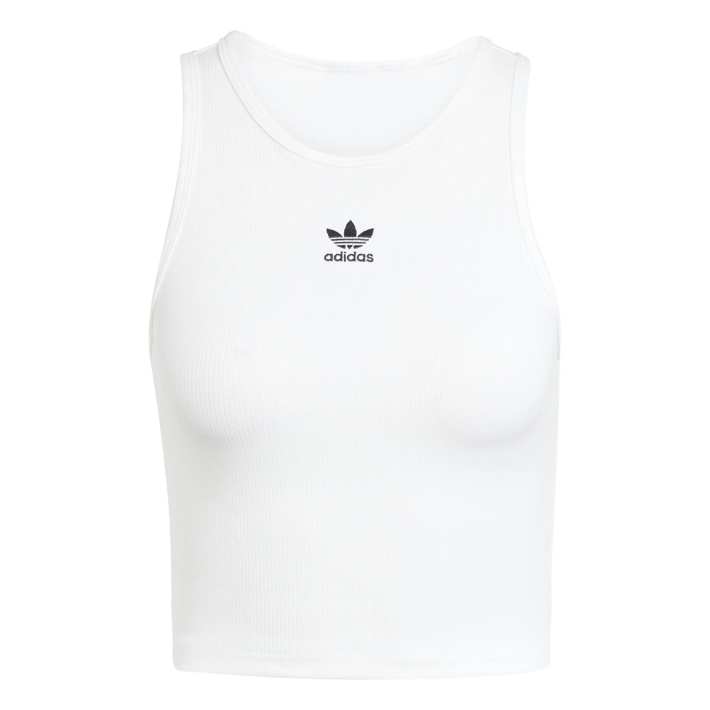 Crop-Top gerippt