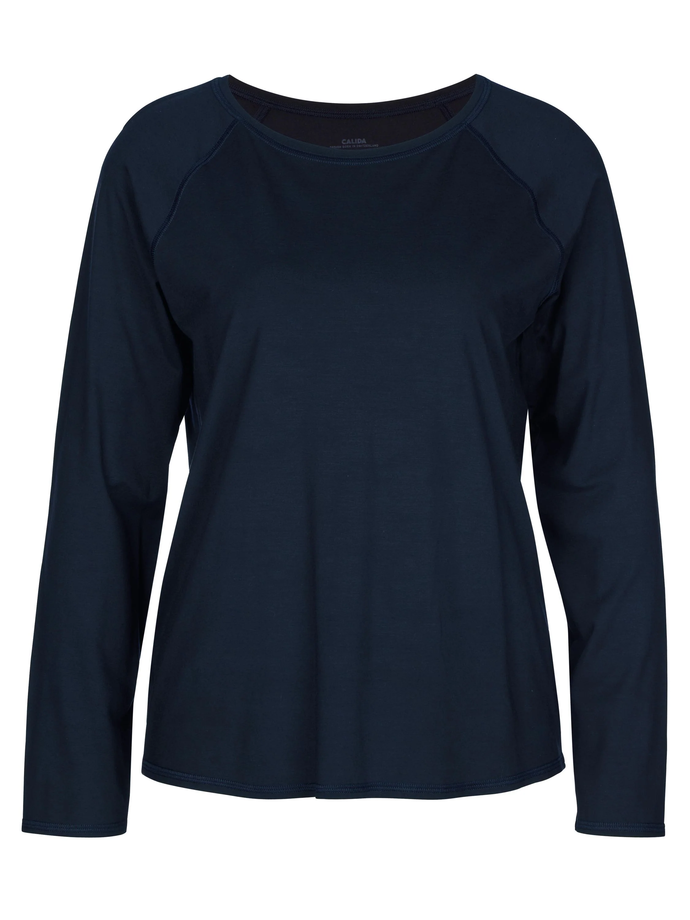 DAMEN Shirt langarm, dark lapis blue