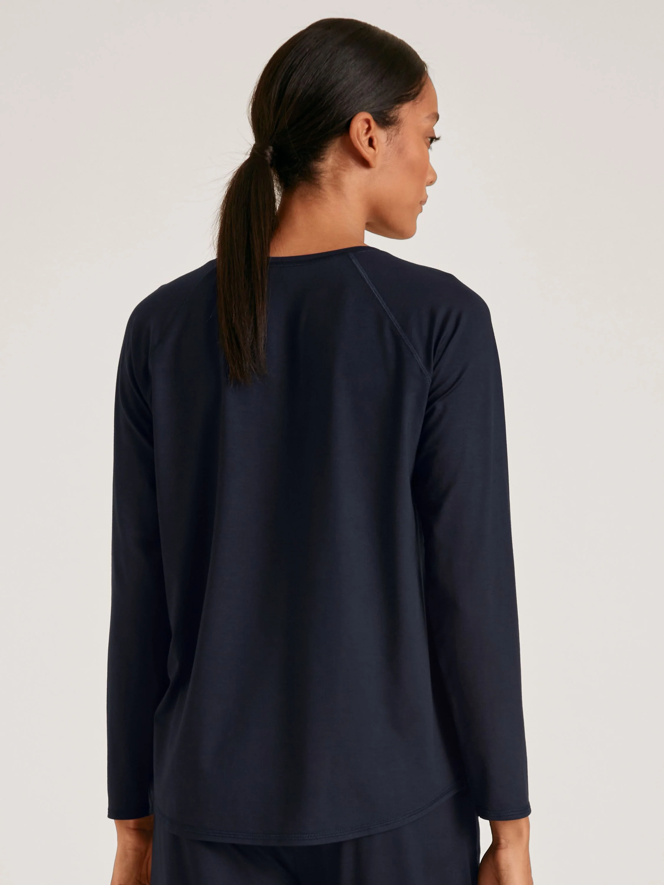 DAMEN Shirt langarm, dark lapis blue - Image 2