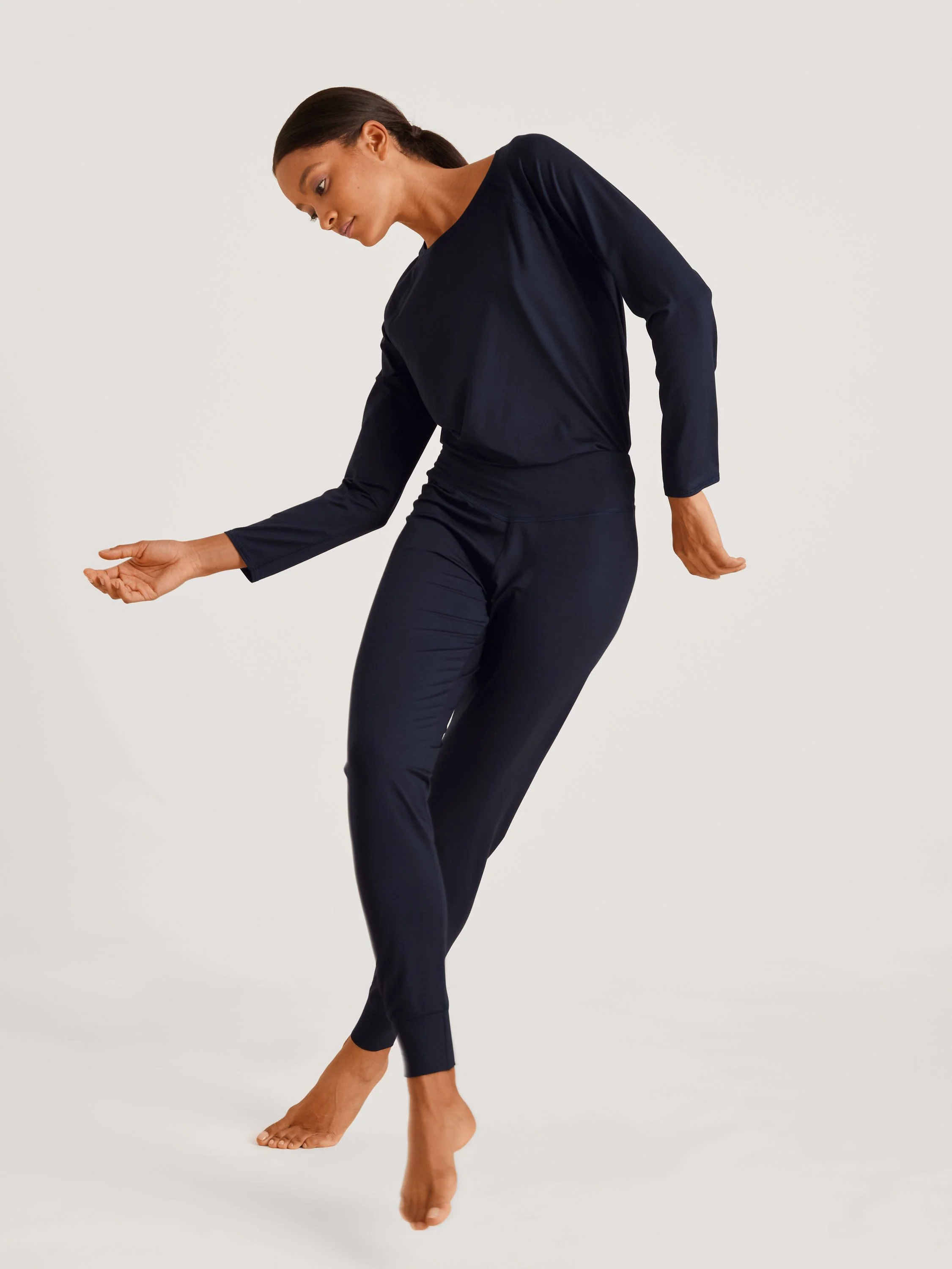 DAMEN Shirt langarm, dark lapis blue - Image 4
