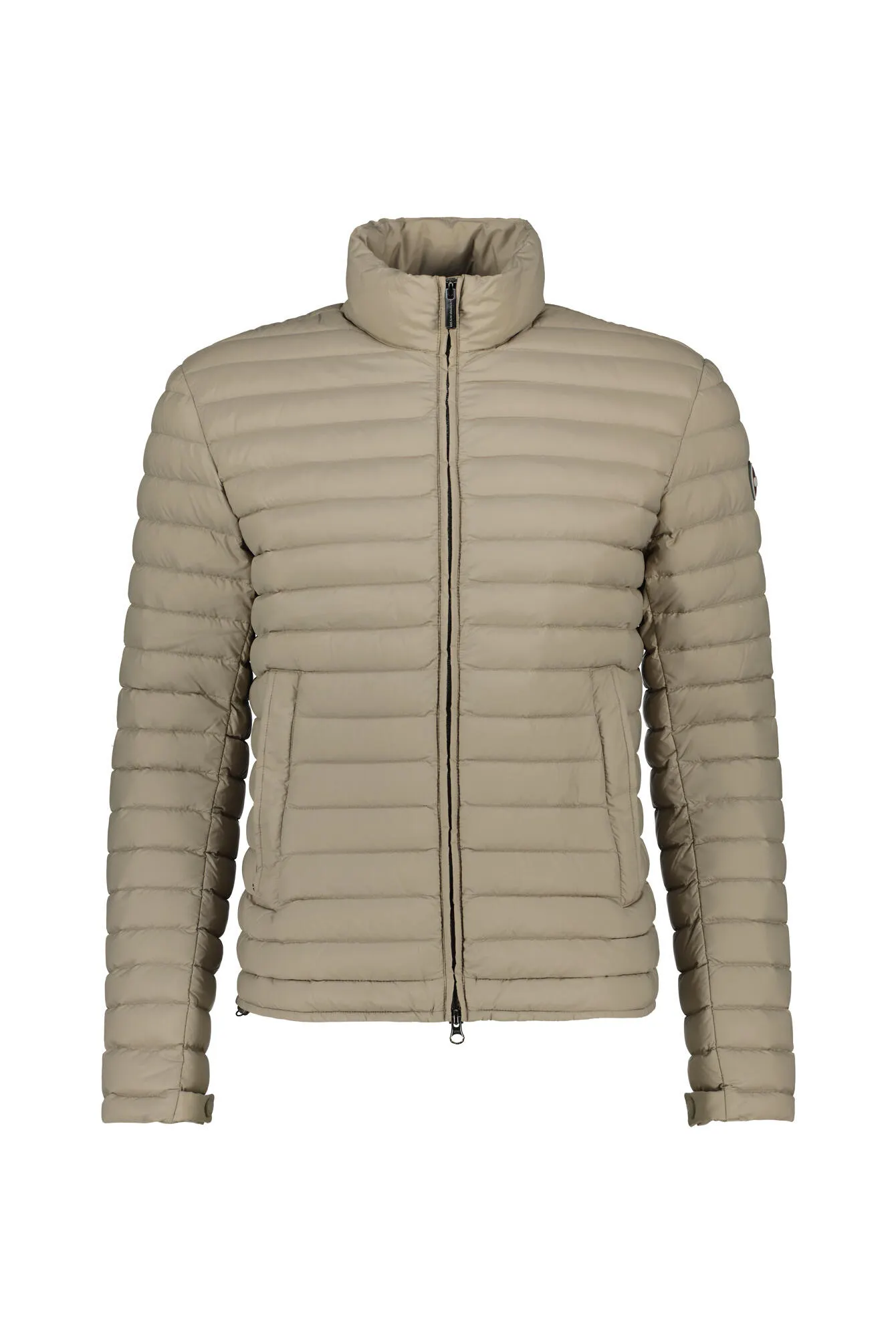 Daunenjacke mit Stehkragen