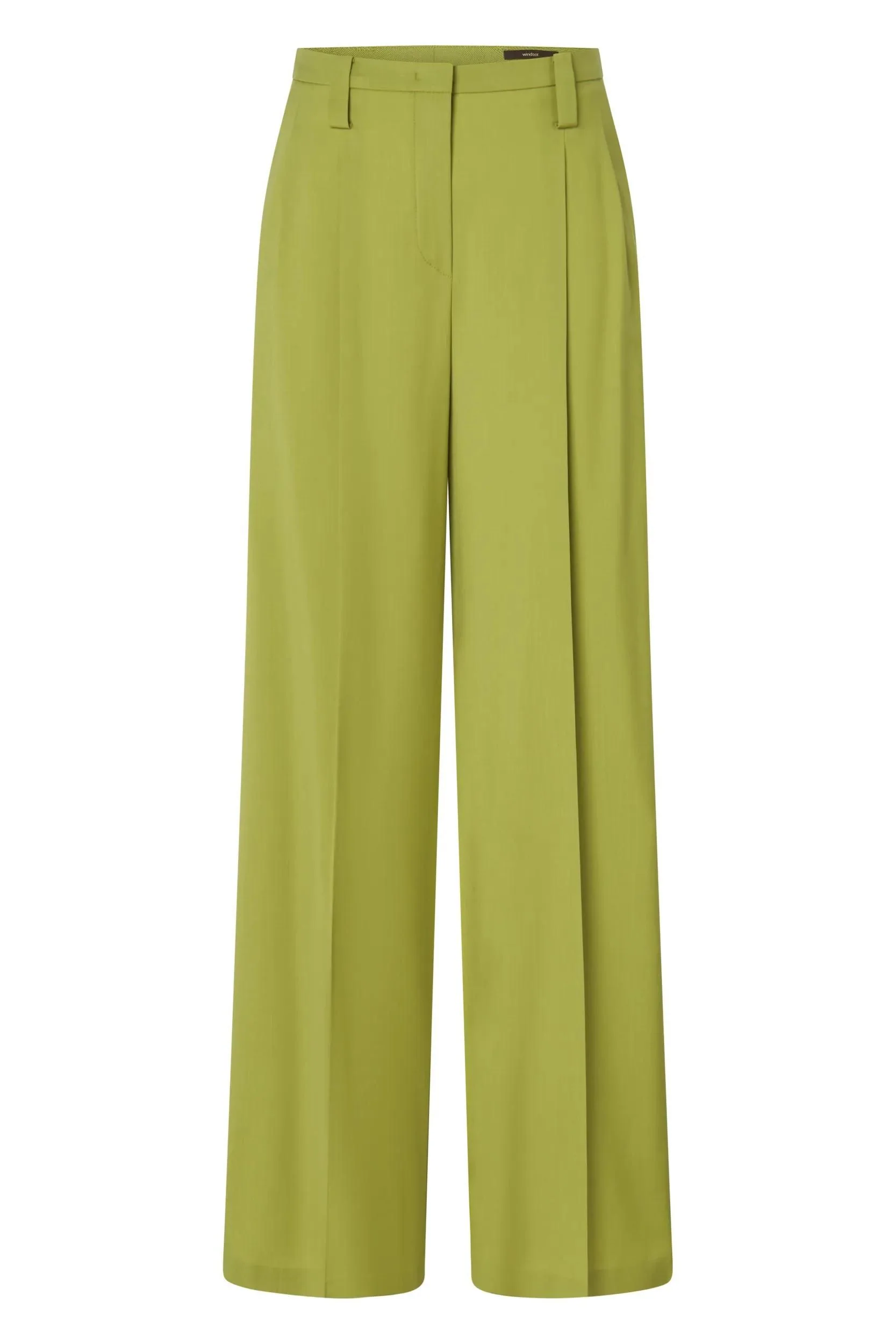 Faltenhose Wide Leg