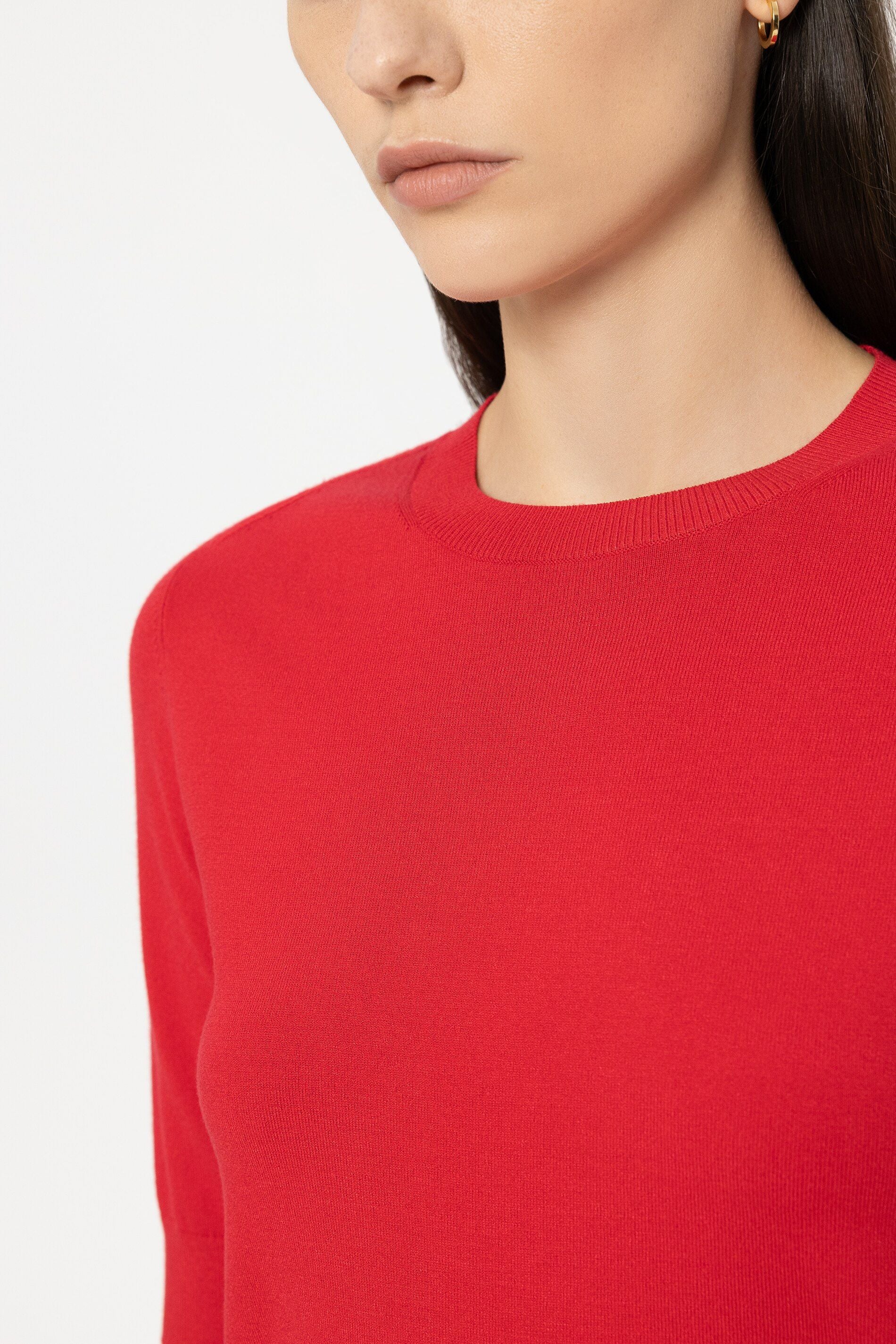 Feinstrick-Pullover aus Viskosemix - Image 5