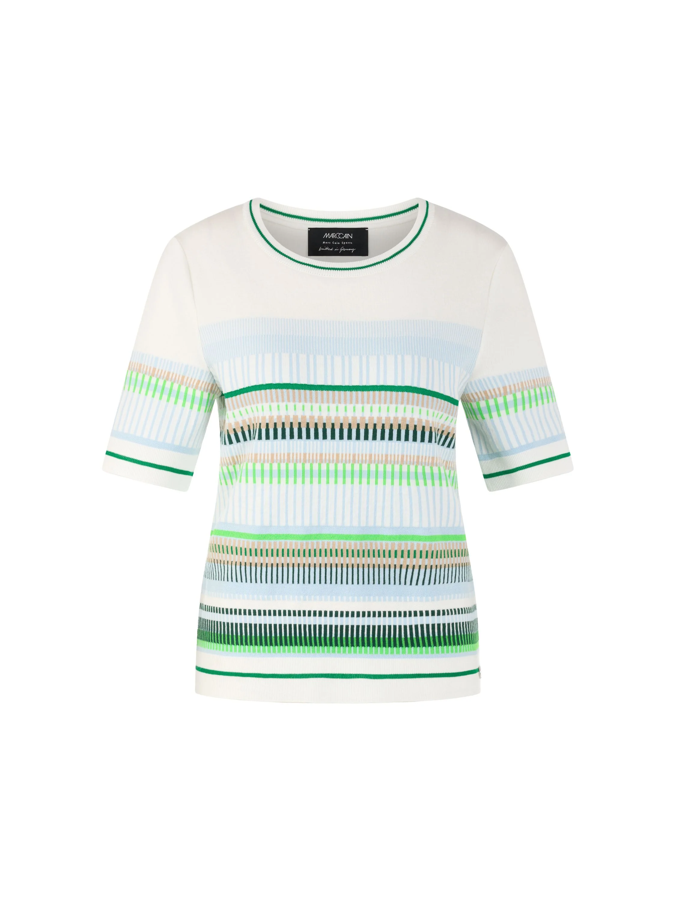 Feinstrick-Pullover mit Jacquardmuster