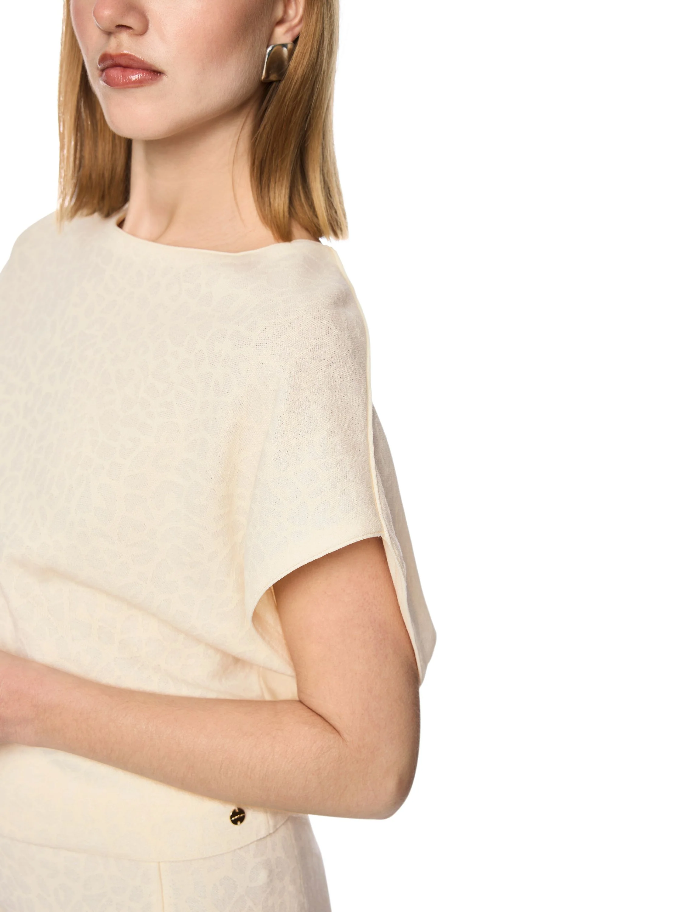 Feinstrick-Pullover mit Leoprint - Image 2