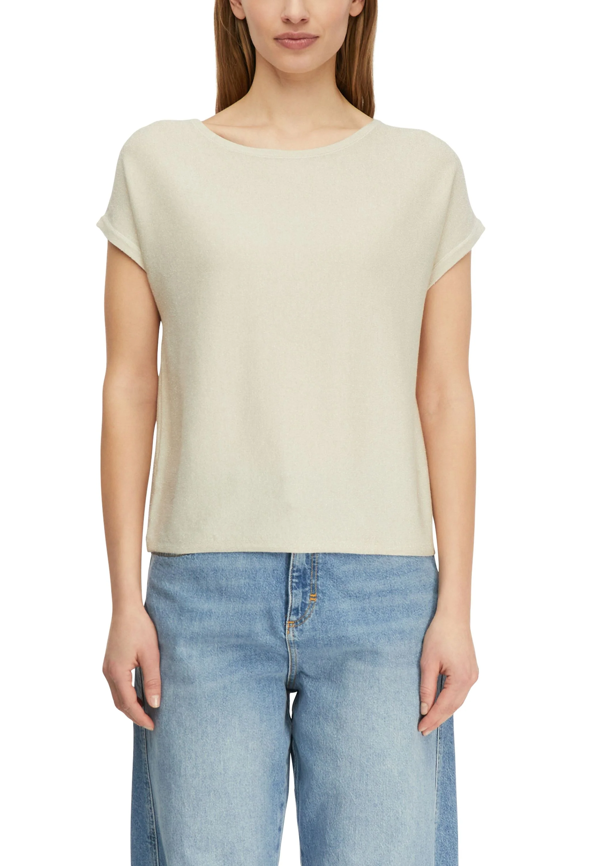 Feinstrick-Shirt aus Glitzergarn - Image 3